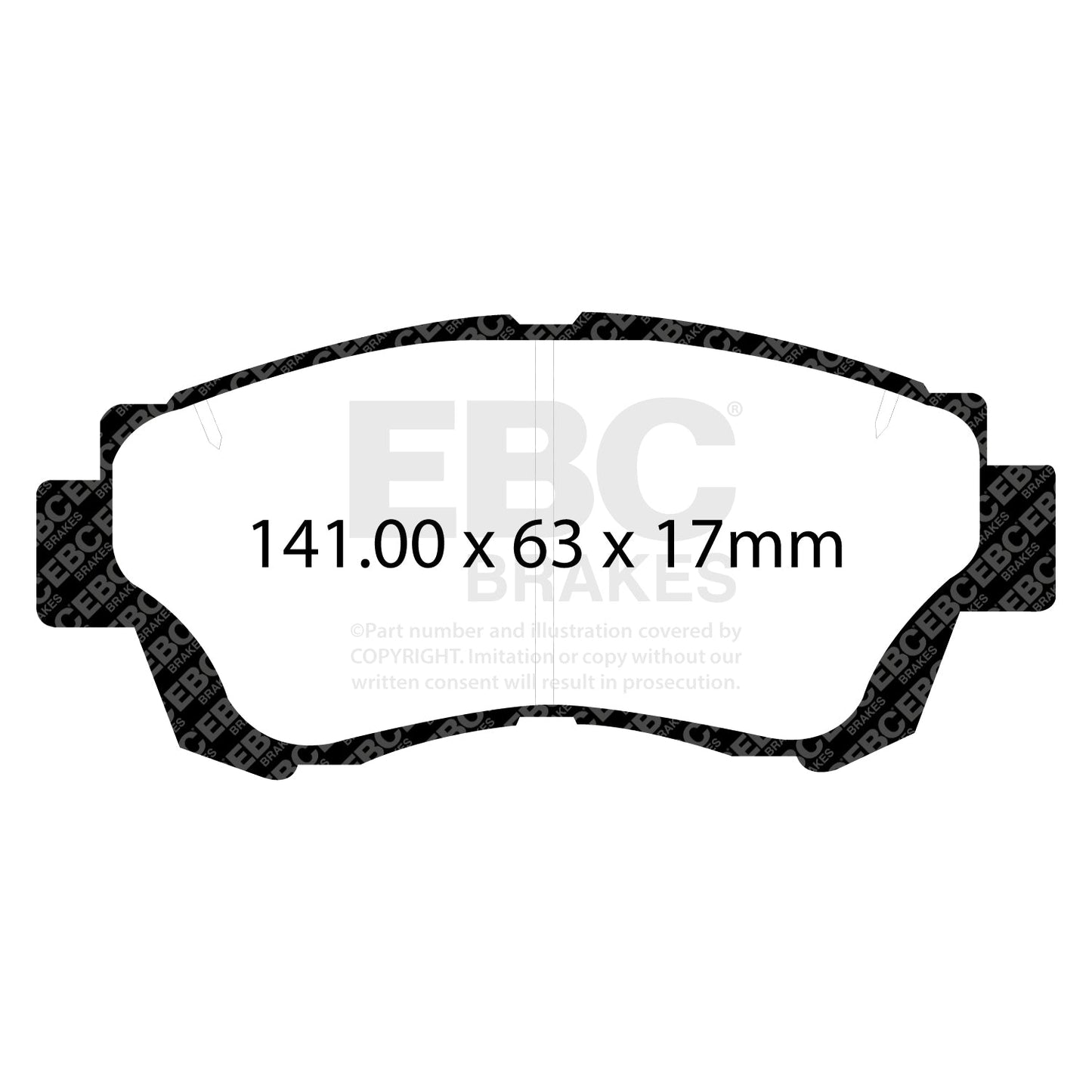 EBC Brakes Pad and Disc Kit (PD06KF364)