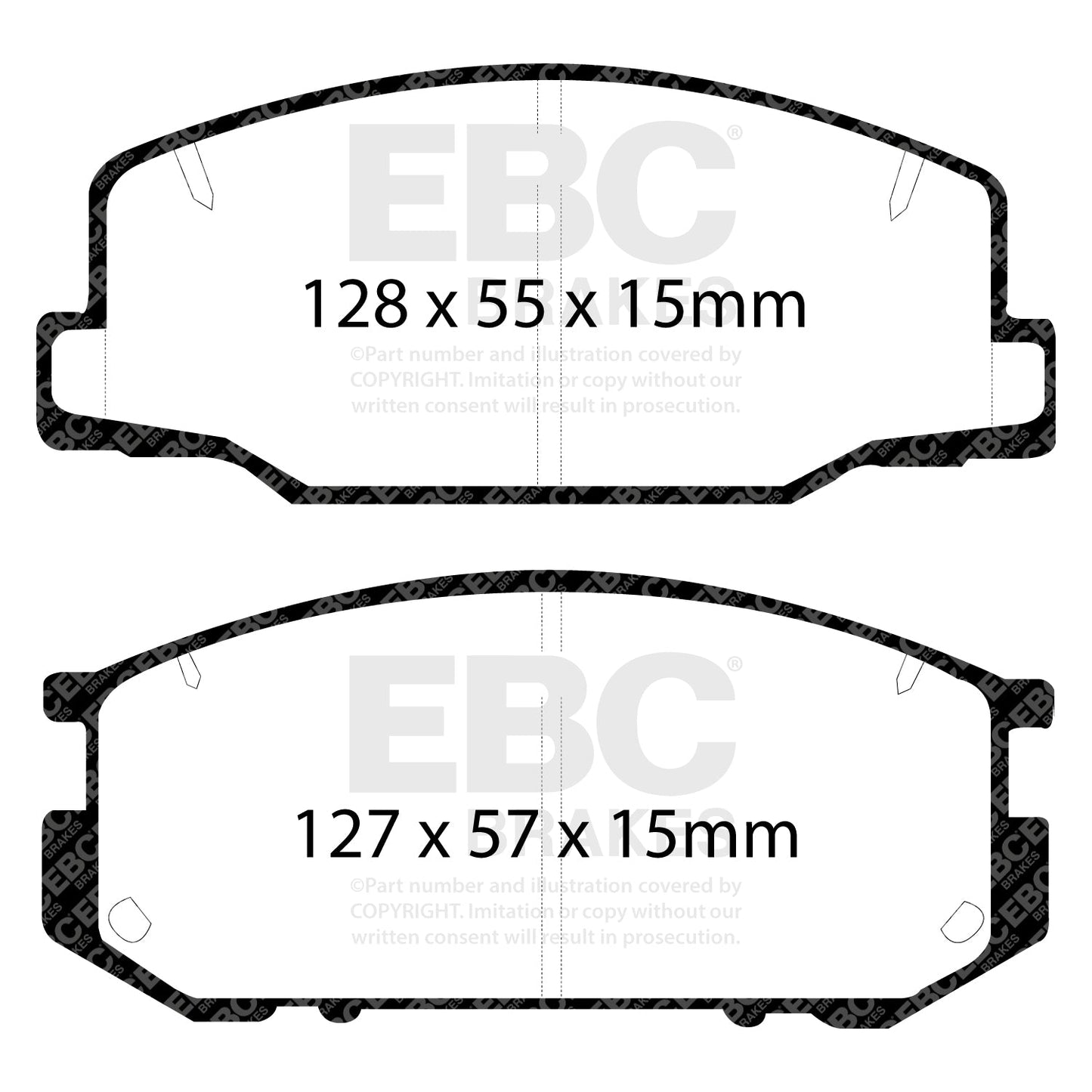 EBC Brakes Pad and Disc Kit (PDKF1945)