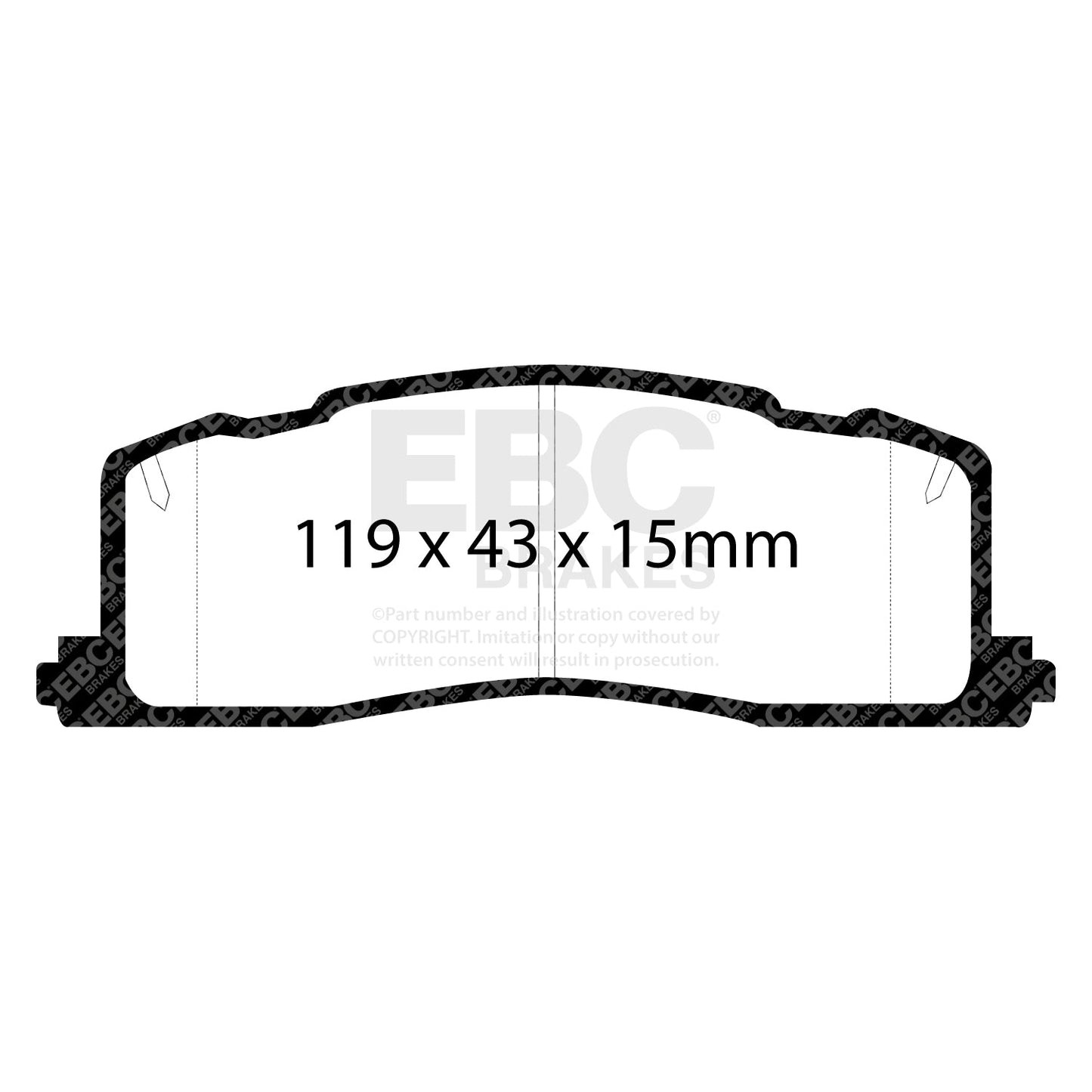EBC Brakes Pad and Disc Kit (PDKR865)