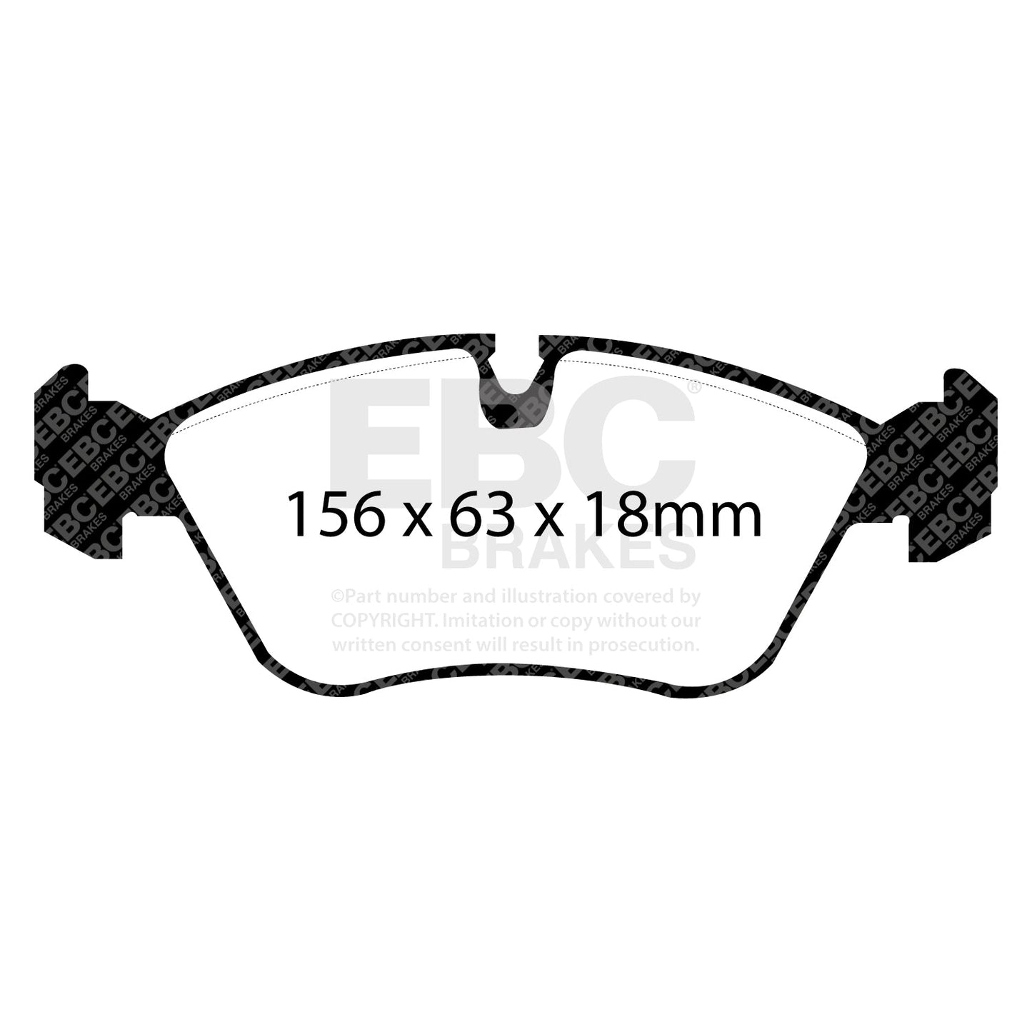 EBC Brakes Pad and Disc Kit (PD13KF706)