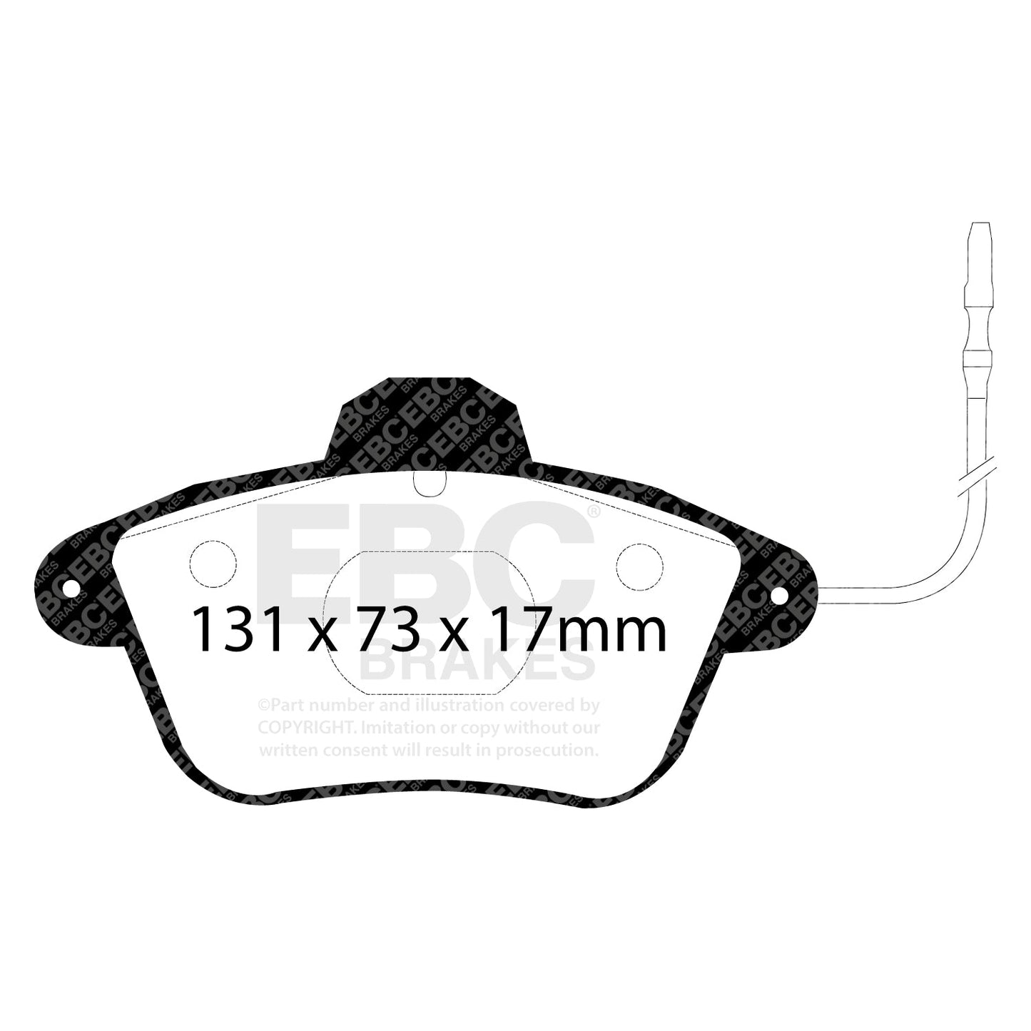 EBC Brakes Pad and Disc Full vehicle Kit (PD40K607)