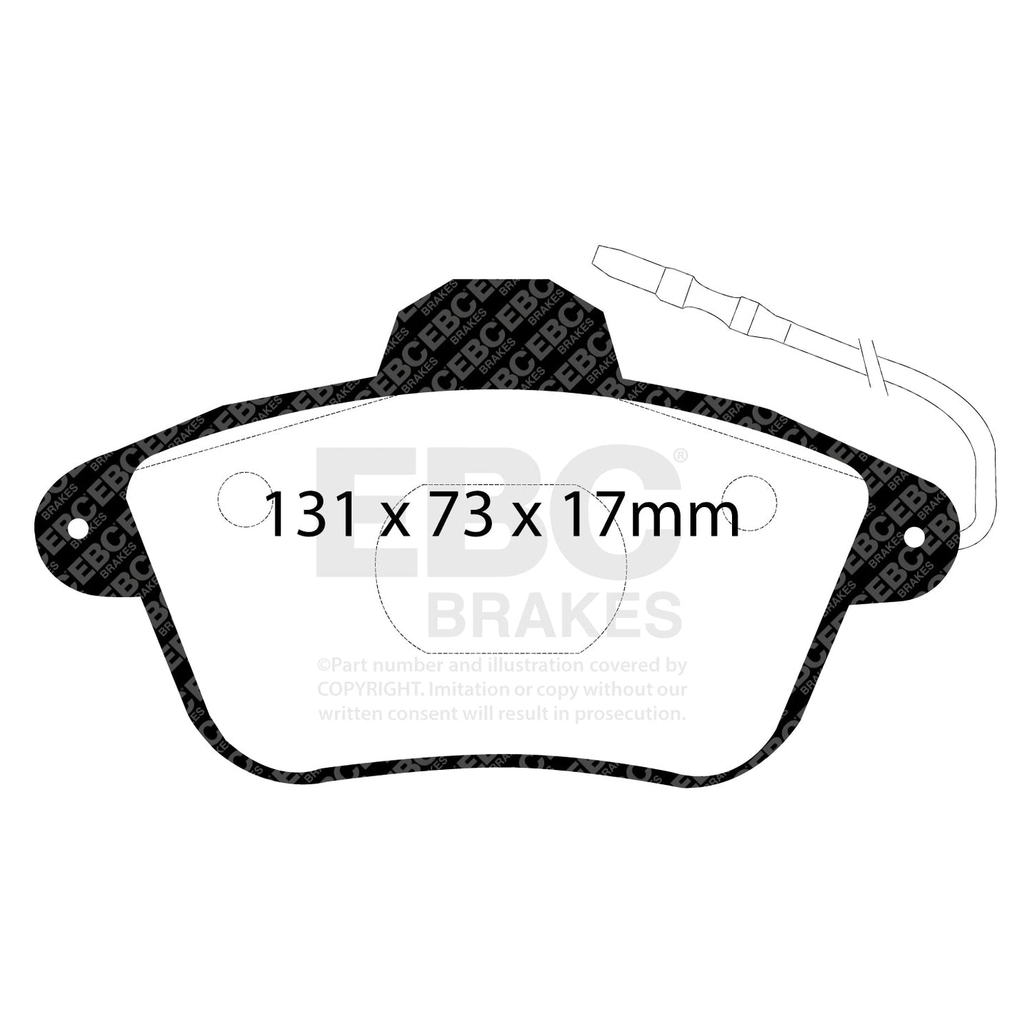 EBC Brakes Pad and Disc Kit (PDKF1591)