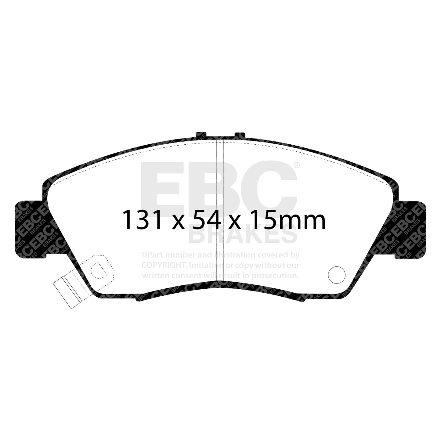 EBC Brakes Pad and Disc Kit (PDKF896)