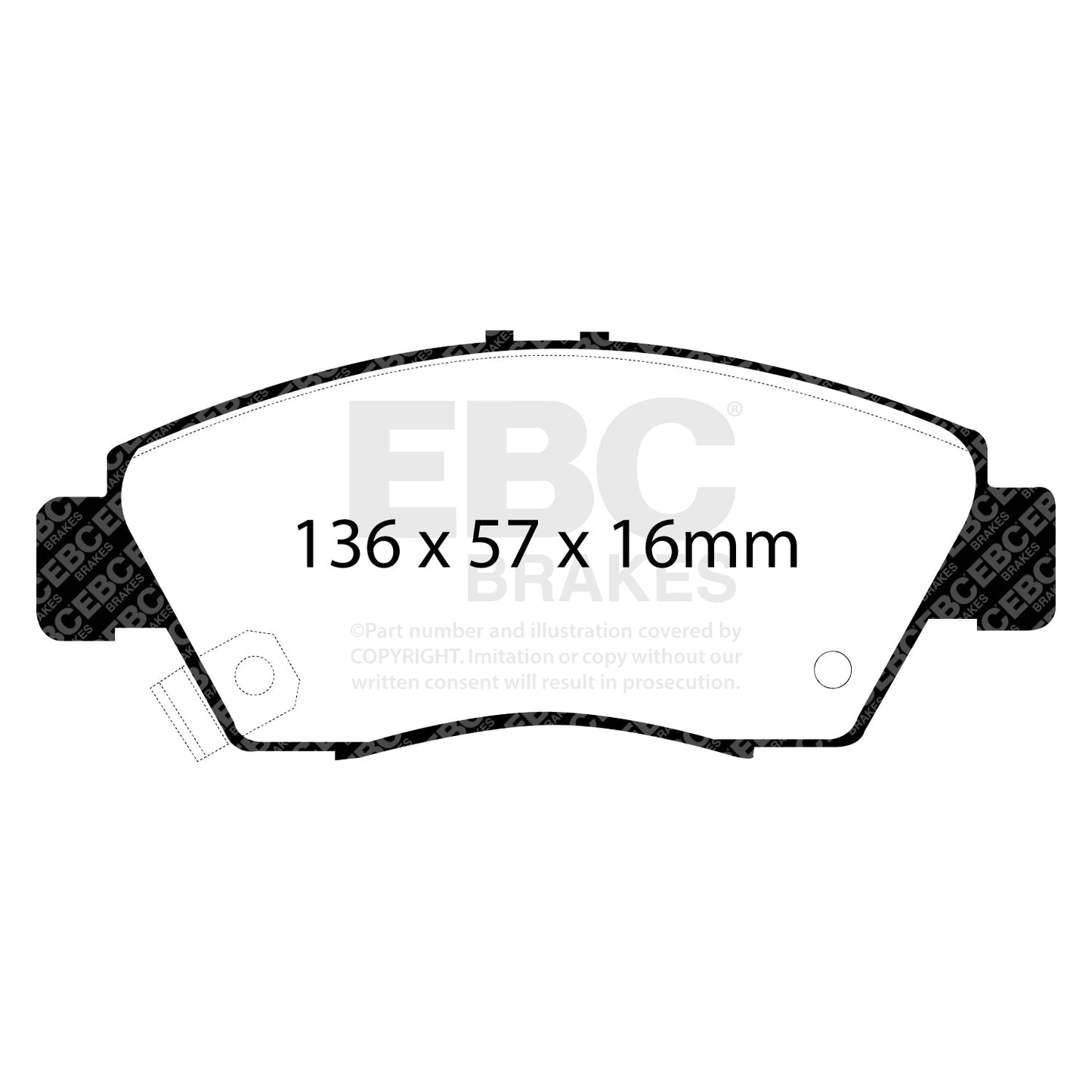 EBC Brakes Pad and Disc Kit (PD14KF1131)