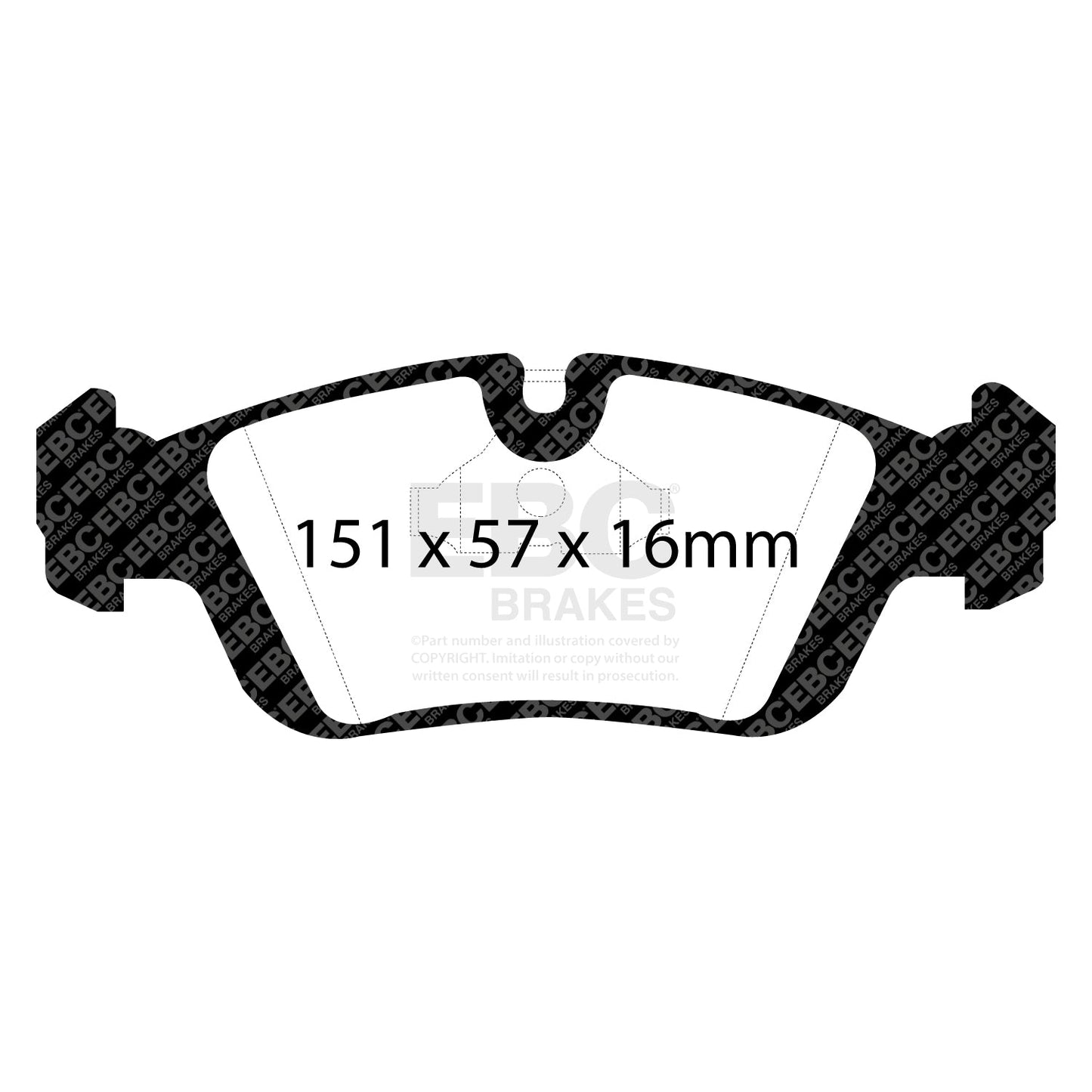 EBC Brakes Pad and Disc Kit (PDKF235)
