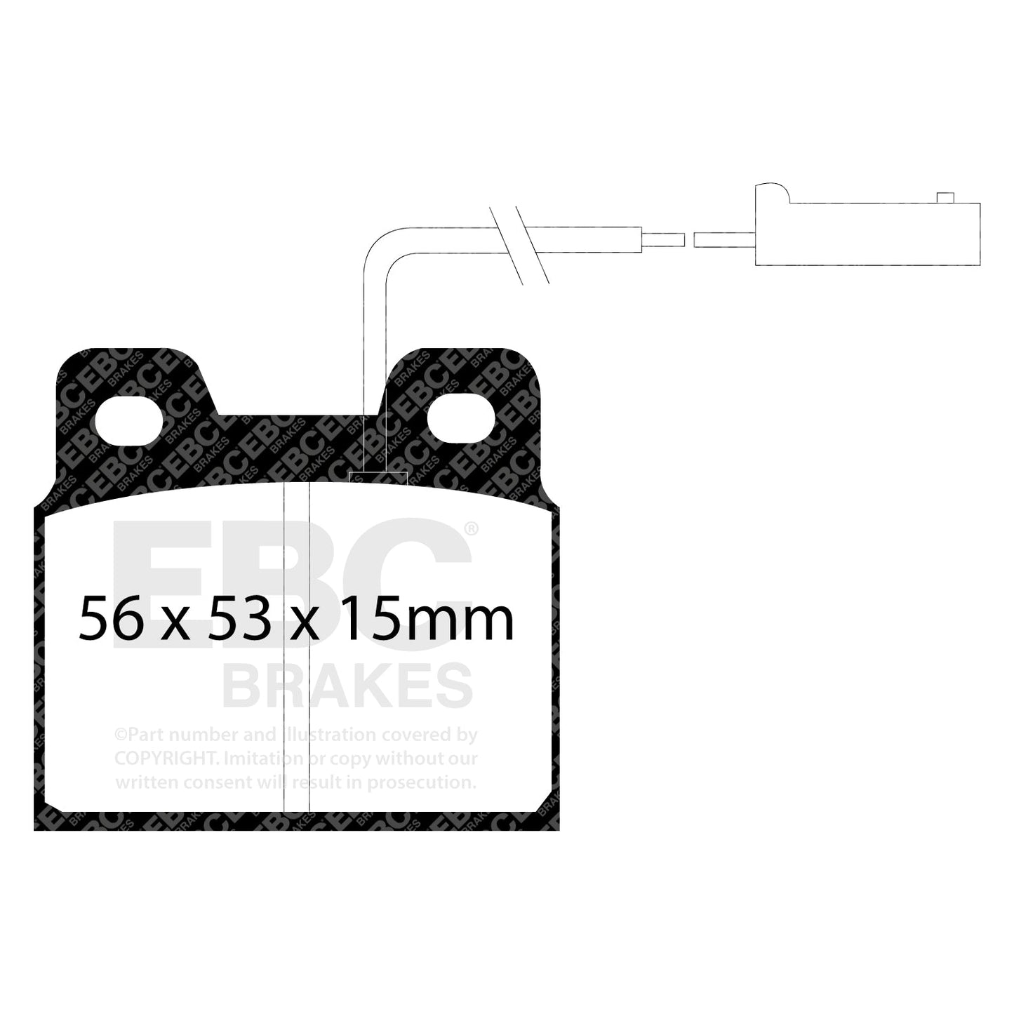 EBC Brakes Pad and Disc Kit (PDKR009)