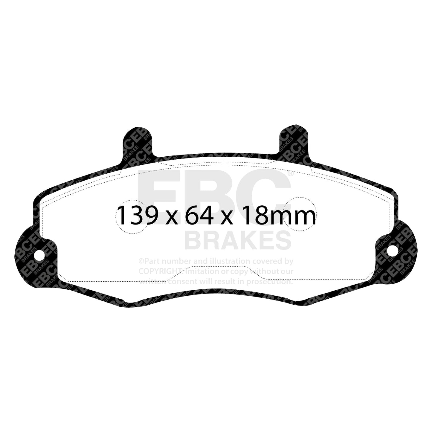 EBC Brakes Pad and Disc Kit (PDKF794)