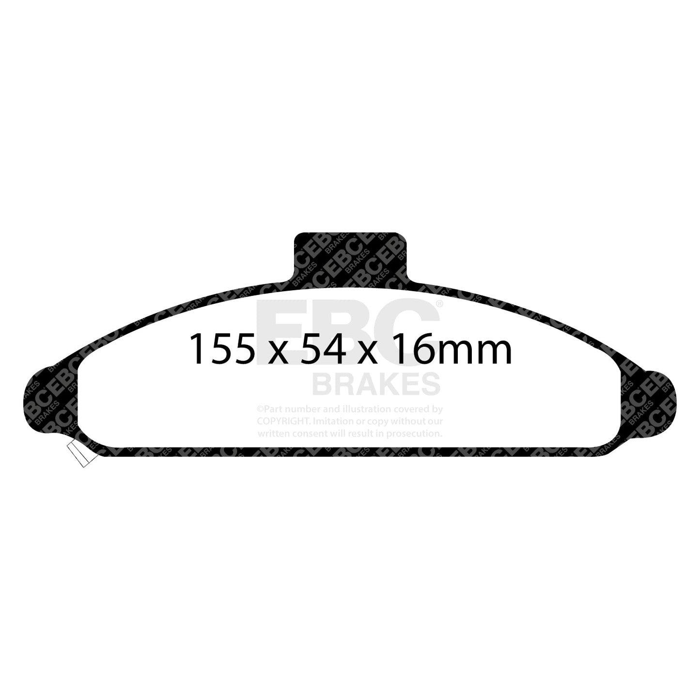 EBC Ultimax OE Replacement Brake Pad Set (DP919)