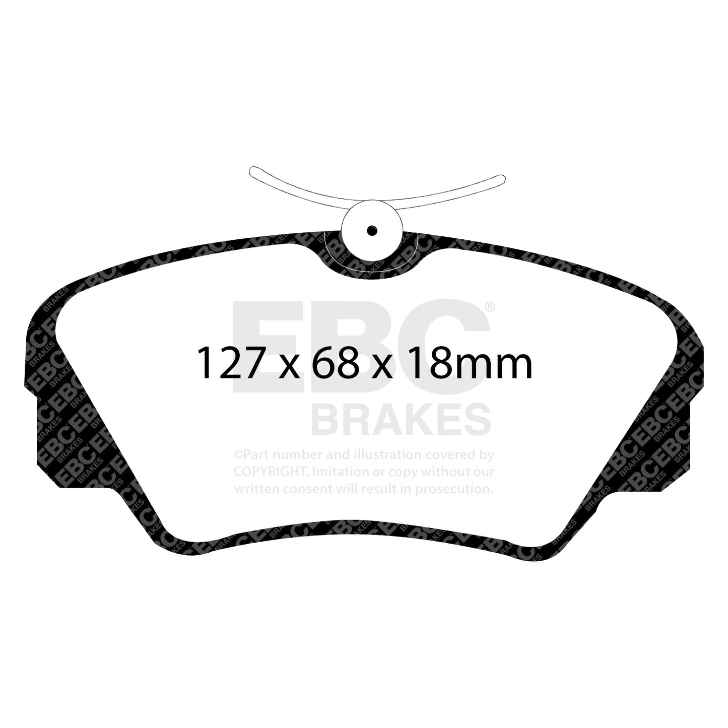 EBC Brakes Pad  and  Disc Kit (PD02KF402)
