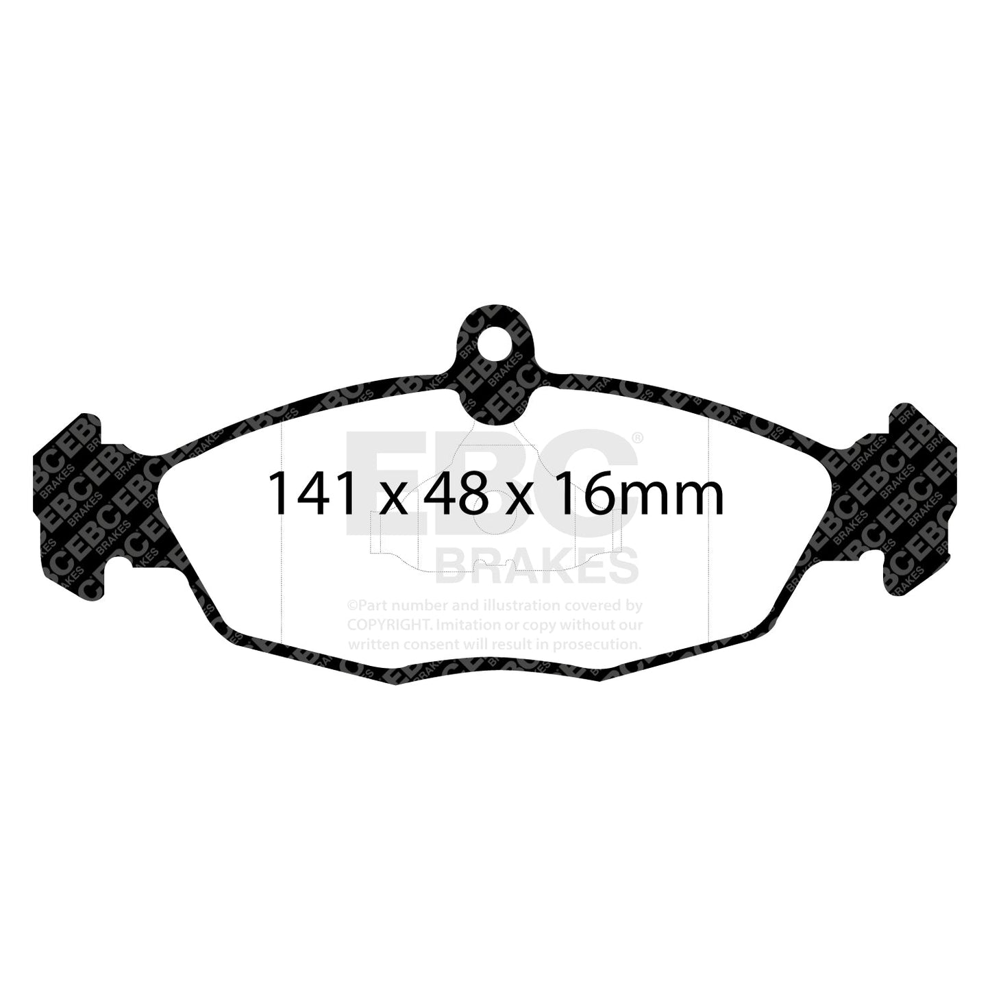 EBC Brakes Pad and Disc Kit (PD03KF897)