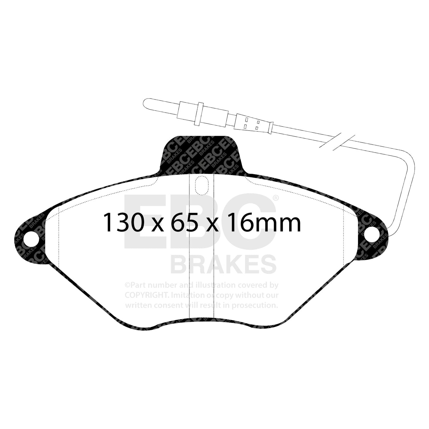 EBC Brakes Pad and Disc Full vehicle Kit (PD40K527)