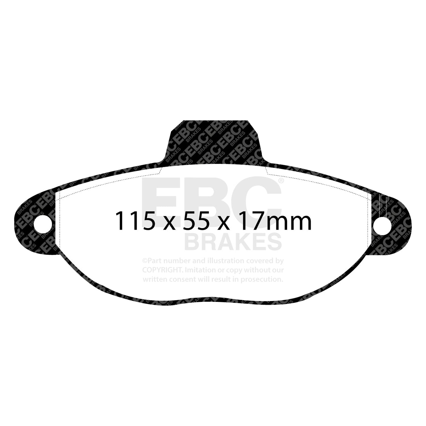 EBC Brakes Pad  and  Disc Kit (PD01KF466)