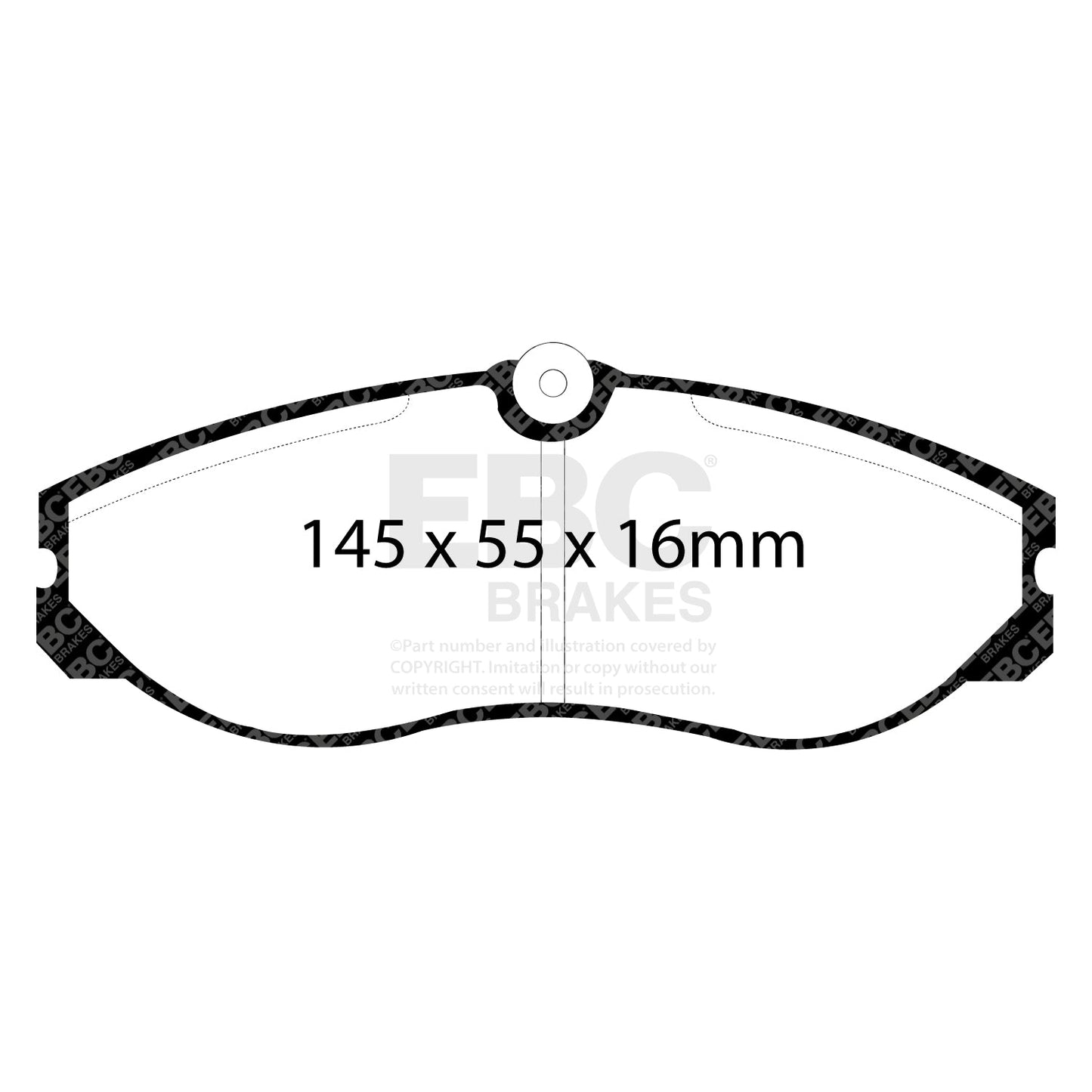EBC Brakes Pad and Disc Kit (PDKF757)