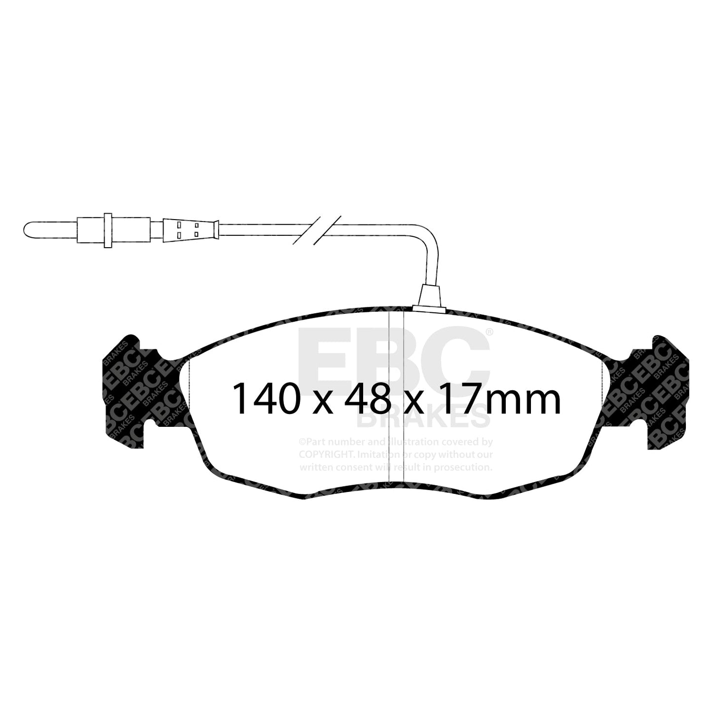 EBC Brakes Pad and Disc Kit (PD13KF212)