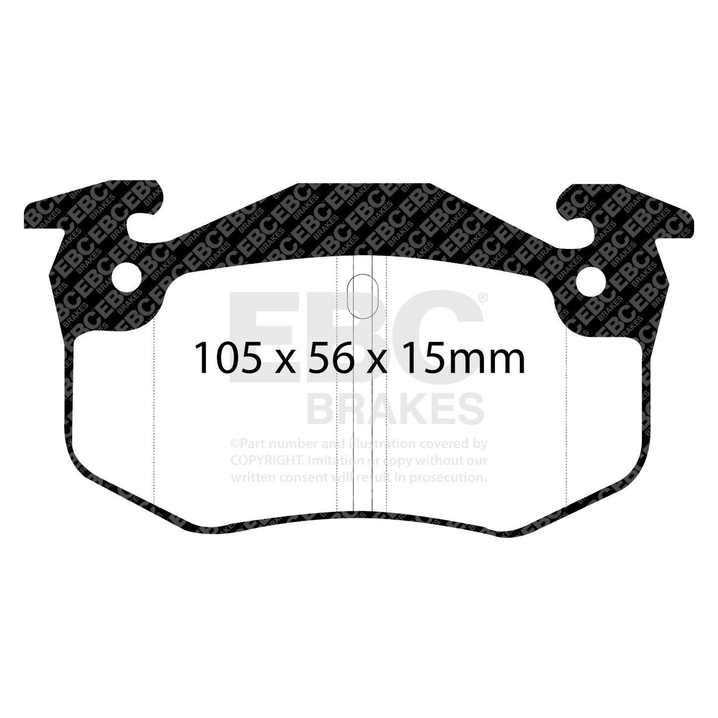 EBC Brakes Pad and Disc Kit (PDKR761)
