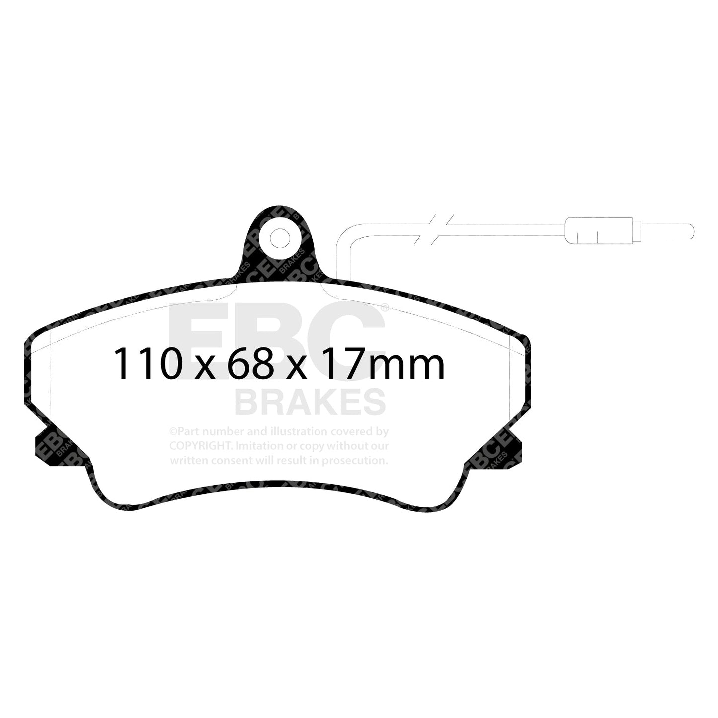 EBC Brakes Pad and Disc Kit (PDKF1642)