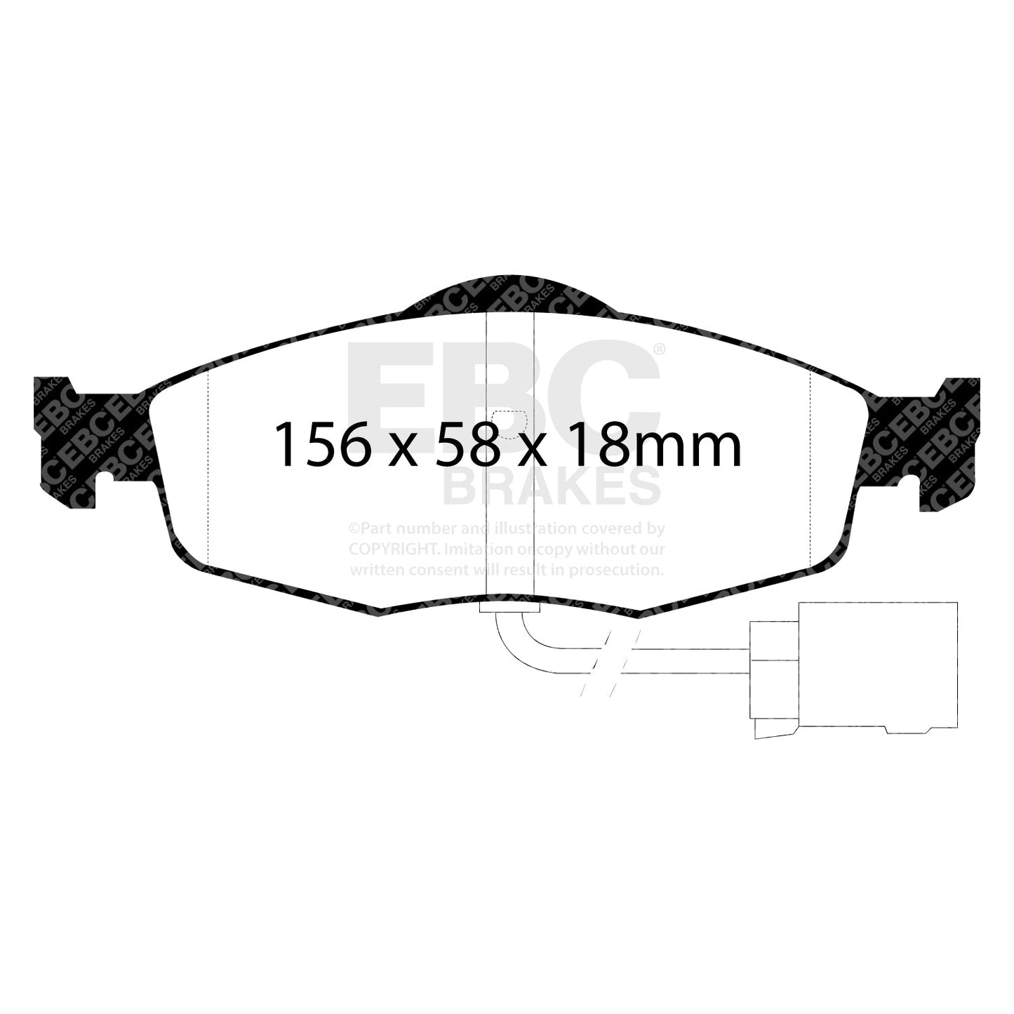 EBC Brakes Pad and Disc Kit (PD11KF1171)