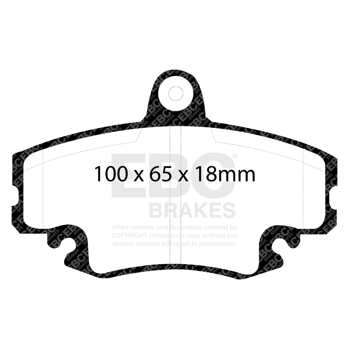 EBC Brakes Pad  and  Disc Kit (PD01KF412)