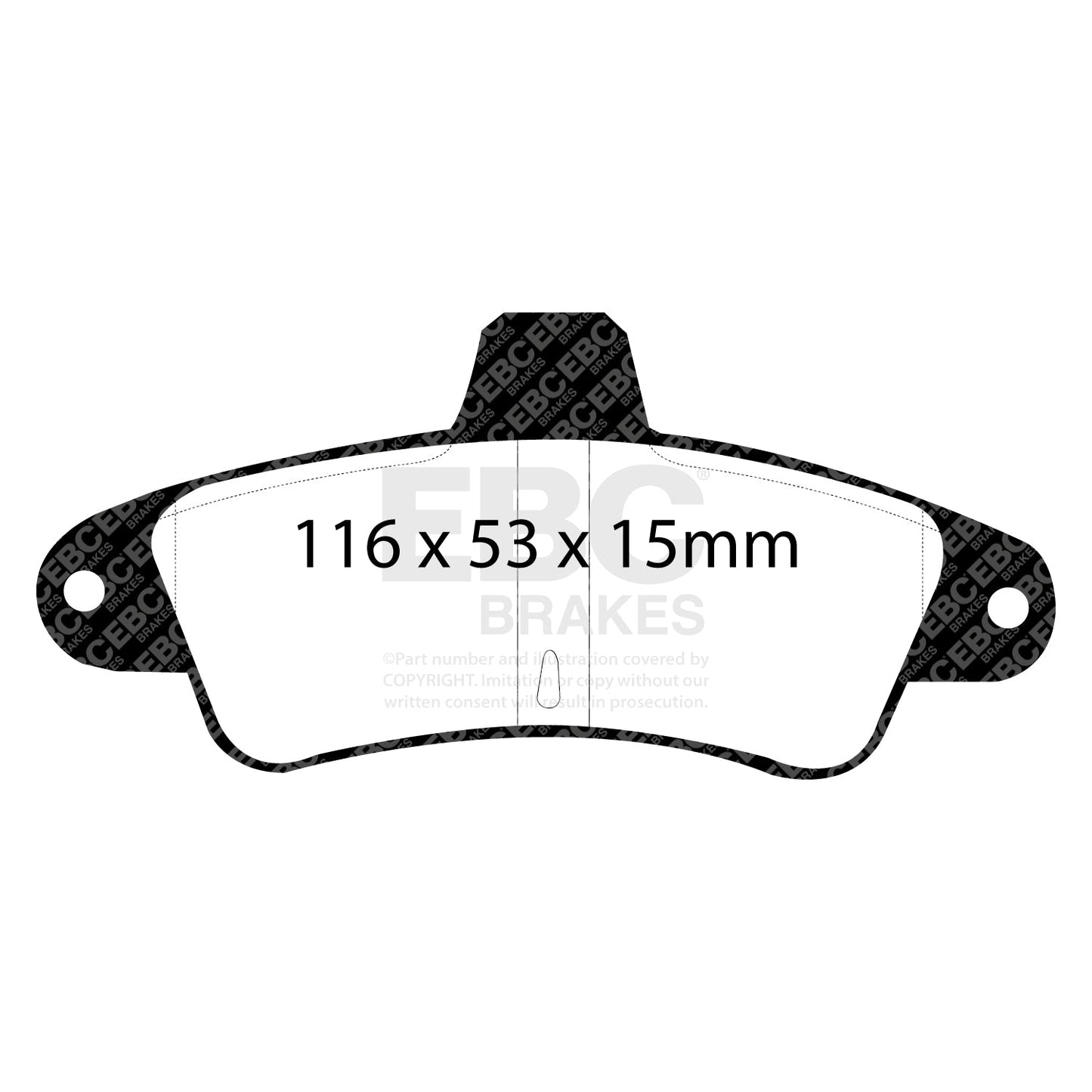 EBC Brakes Pad and Disc Full vehicle Kit (PD40K718)