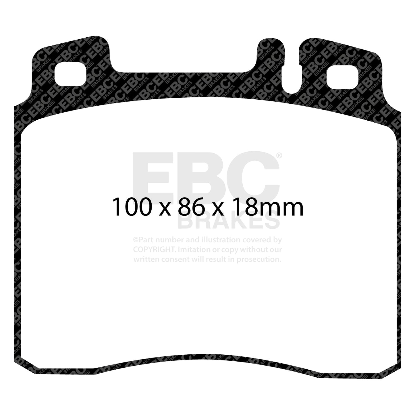 EBC Brakes Pad  and  Disc Kit (PD02KF345)