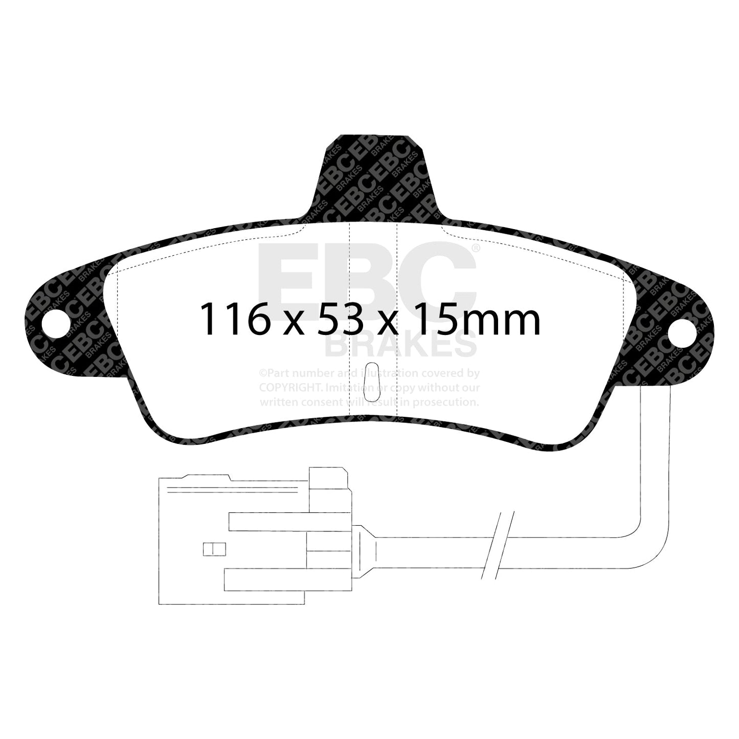 EBC Brakes Pad and Disc Kit (PD06KR170)