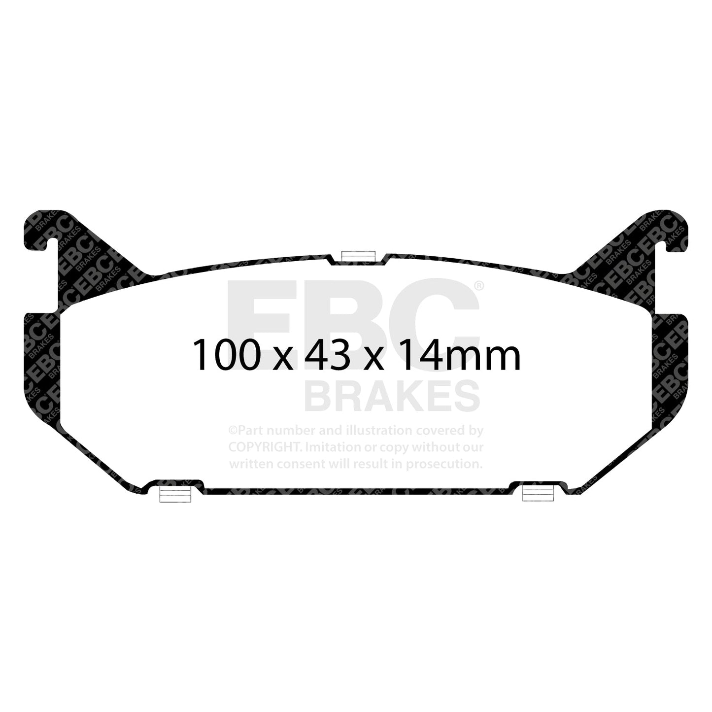 EBC Brakes Pad and Disc Kit (PD11KR562)