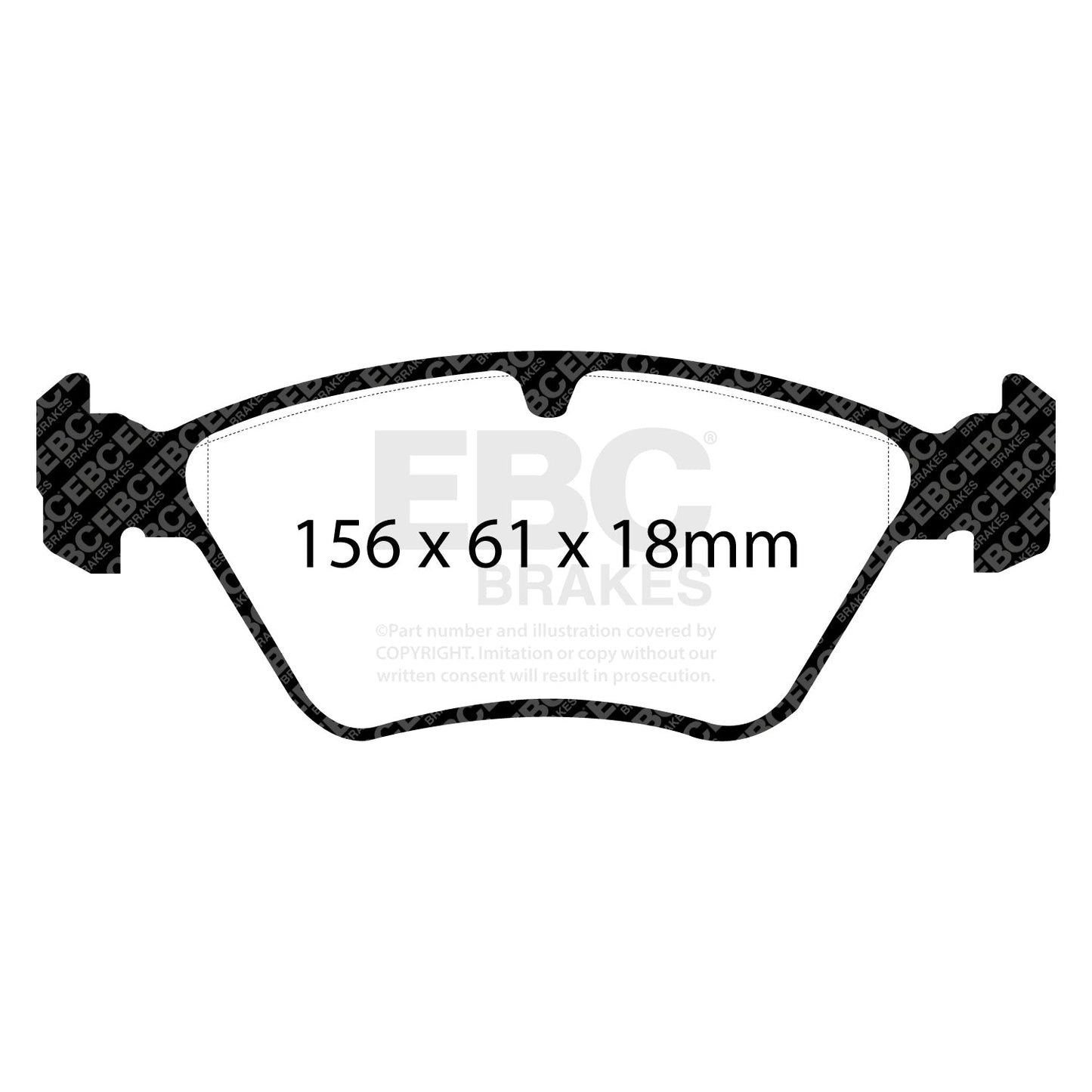 EBC Performance Pack Pad & Line Kit with Yellowstuff Pads (PLK1815)