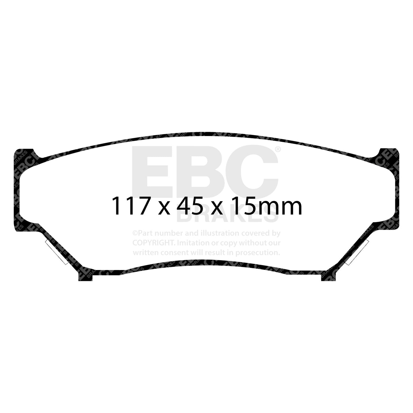 EBC Brakes Pad and Disc Kit (PDKF2312)