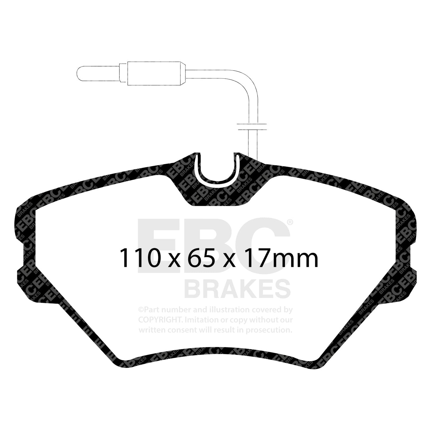 EBC Brakes Pad and Disc Kit (PDKF1668)