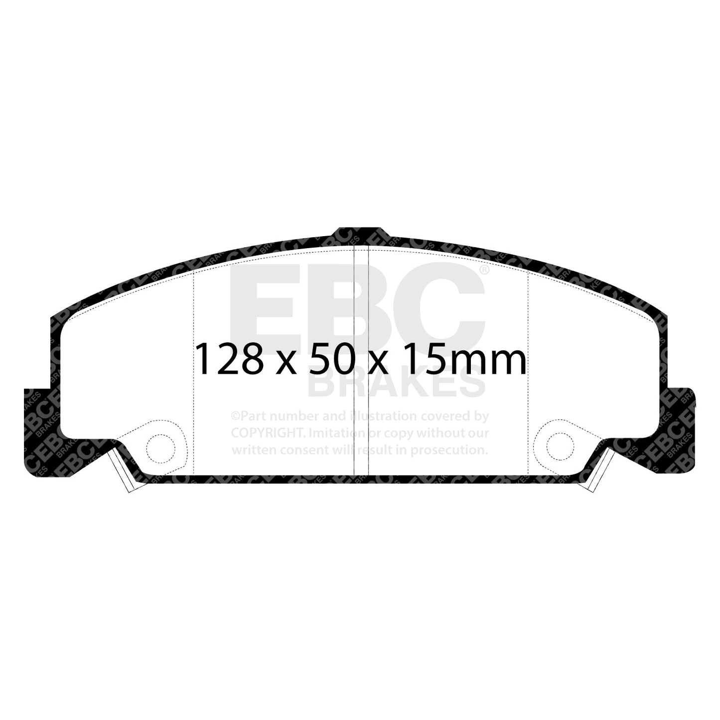 EBC Ultimax OE Replacement Brake Pad Set (DP985)