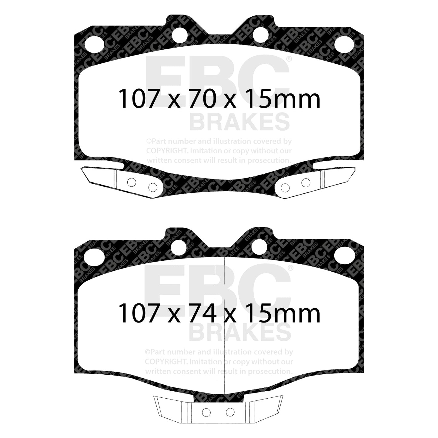 EBC Brakes Pad and Disc Kit (PDKF1983)