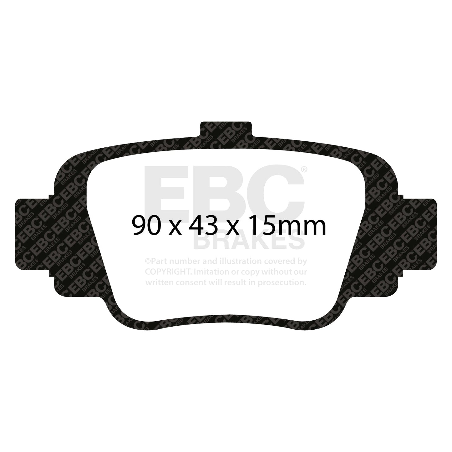 EBC Brakes Pad and Disc Full vehicle Kit (PD40K1366)
