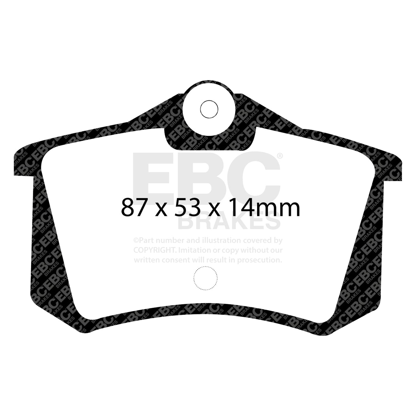 EBC Brakes Pad and Disc Kit (PD13KR252)
