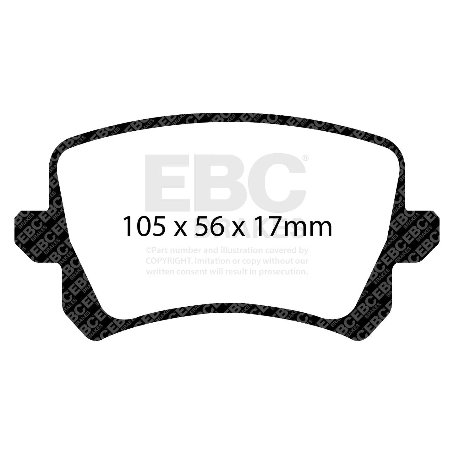 EBC Brakes Pad and Disc Kit (PD17KR052)