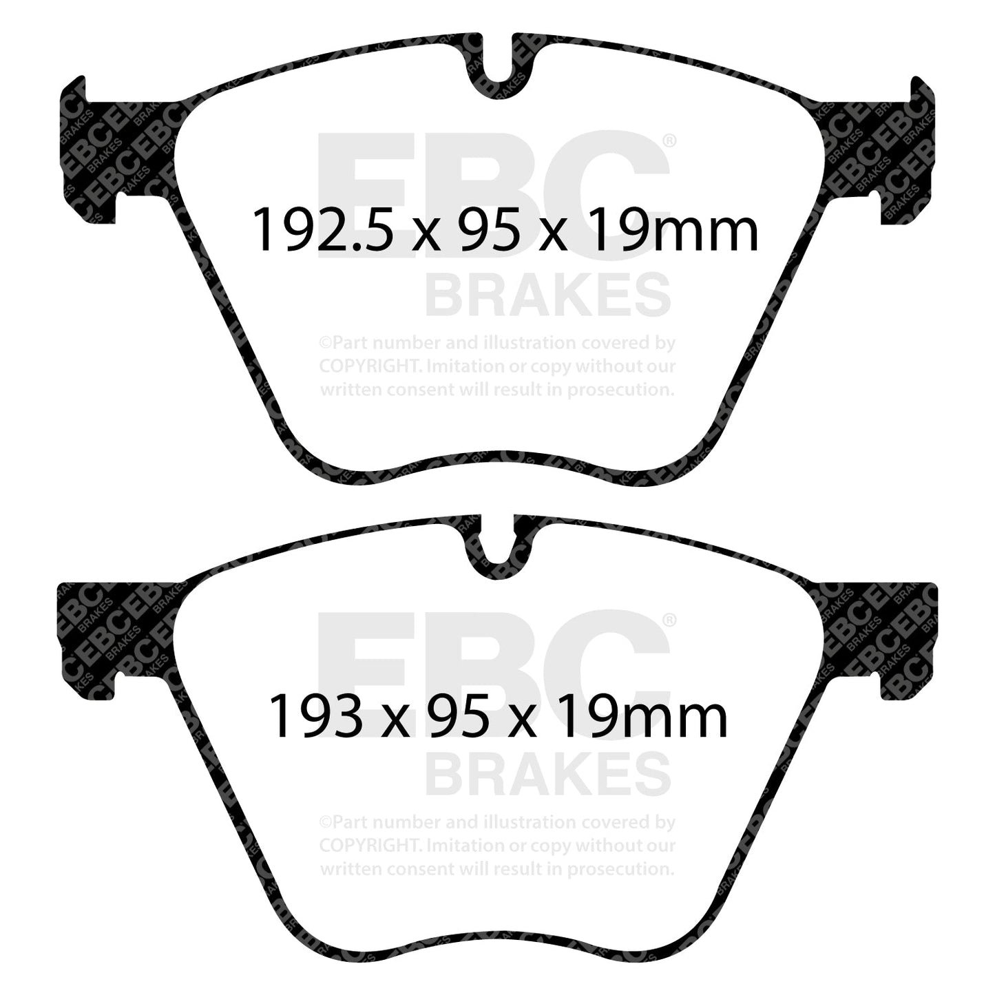EBC Brakes Pad and Disc Kit (PD07KF300)