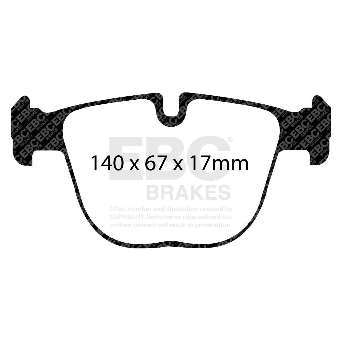 EBC Brakes Pad and Disc Kit (PD06KR452)