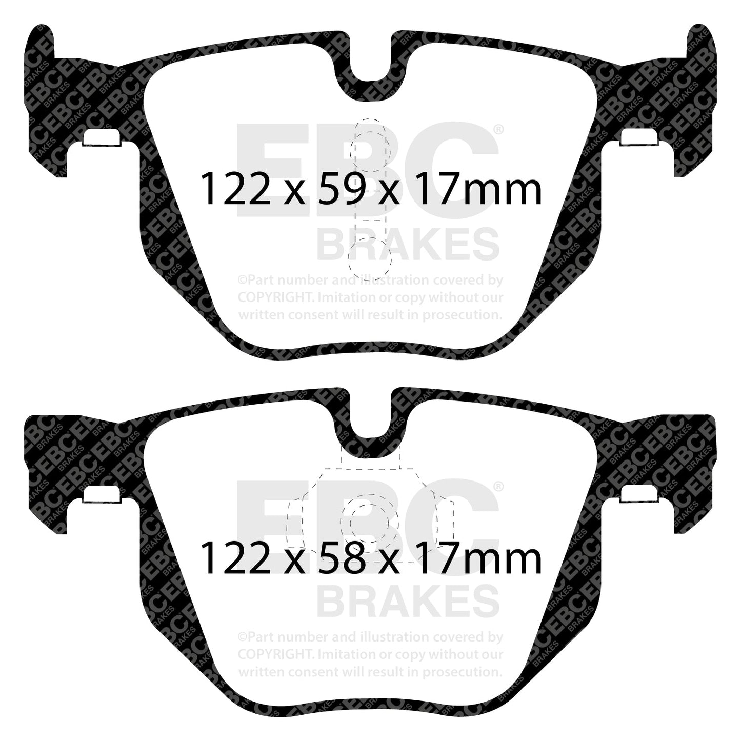 EBC Brakes Pad and Disc Kit (PD13KR522)