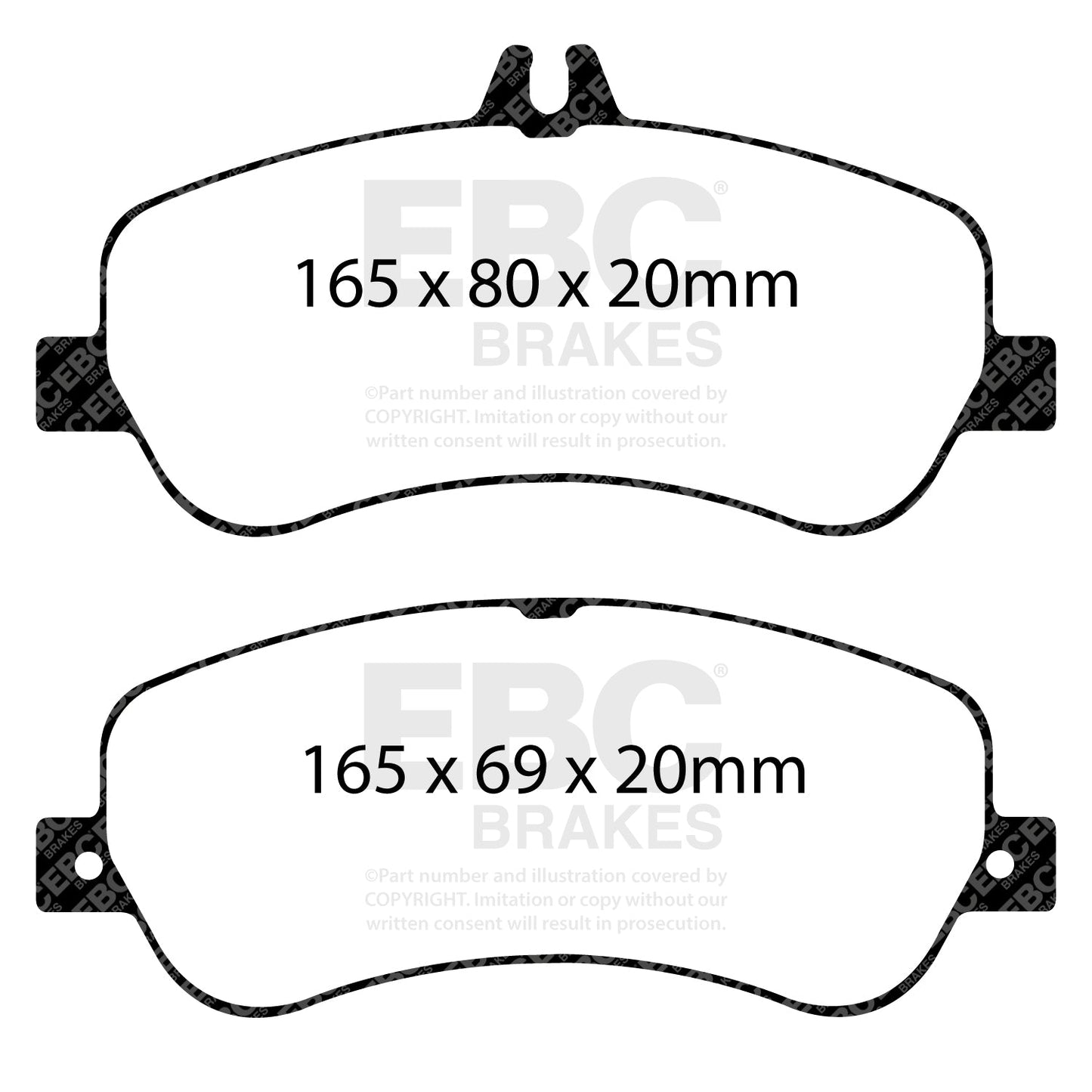 EBC Brakes Pad and Disc Kit (PDKF1234)