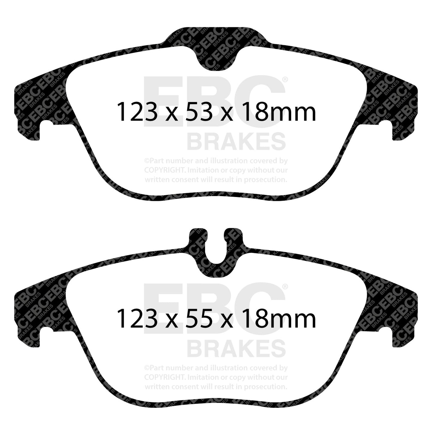 EBC Brakes Pad and Disc Kit (PD03KR462)