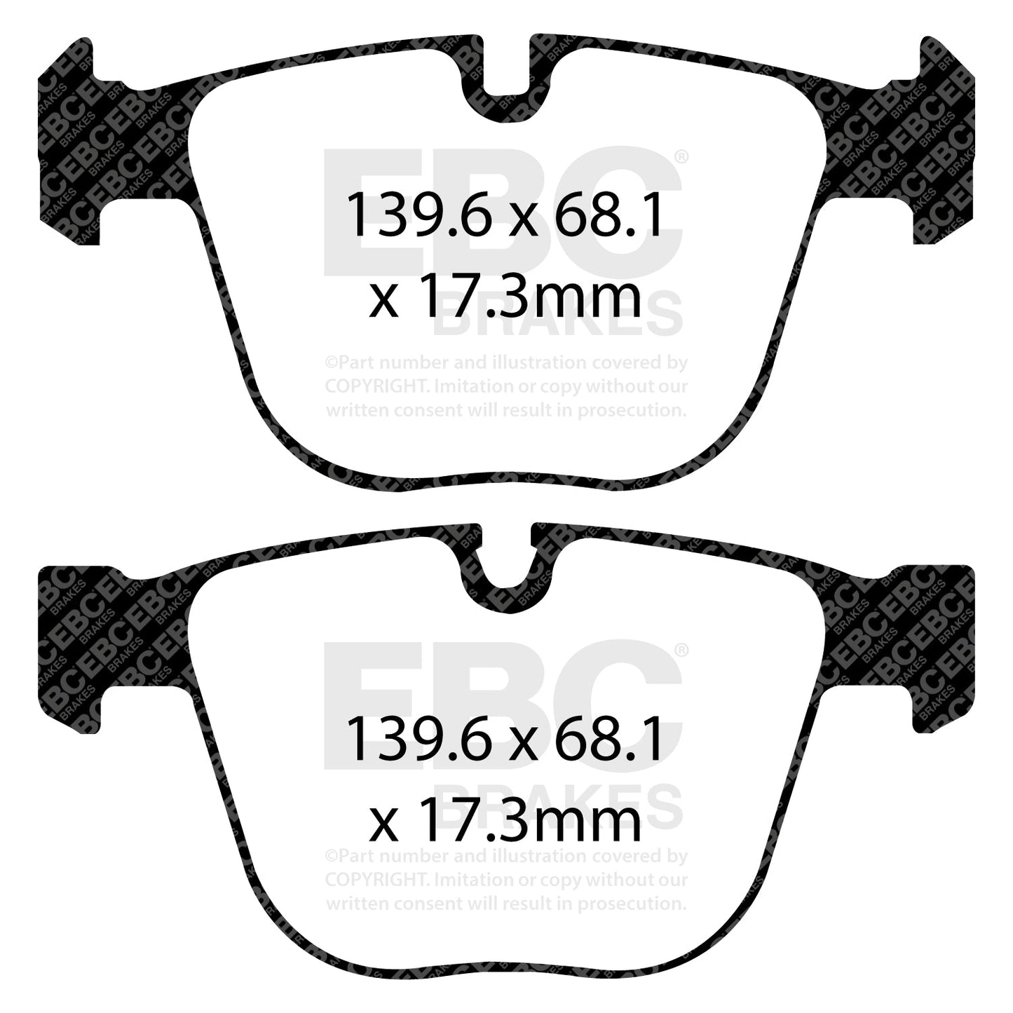 EBC Brakes Pad and Disc Kit (PD06KR391)
