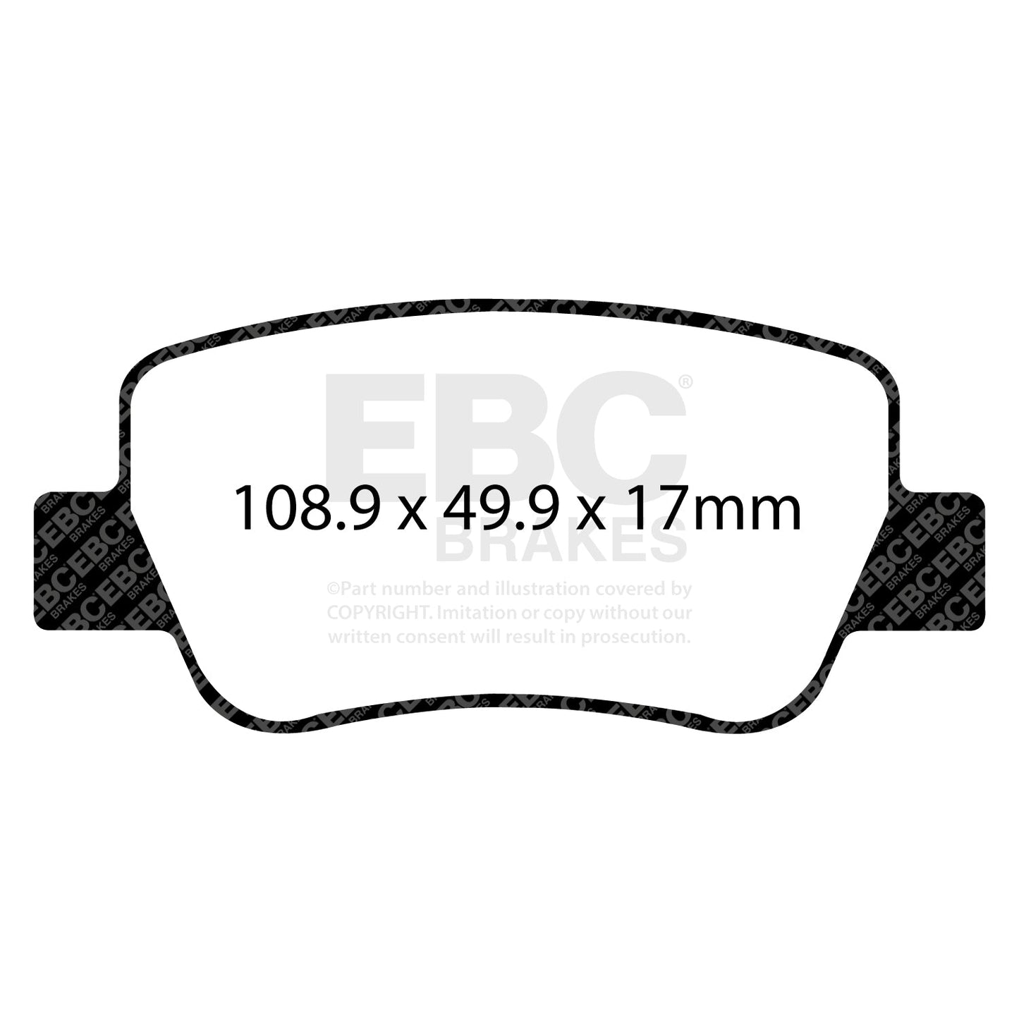 EBC Brakes Pad and Disc Kit (PDKR842)