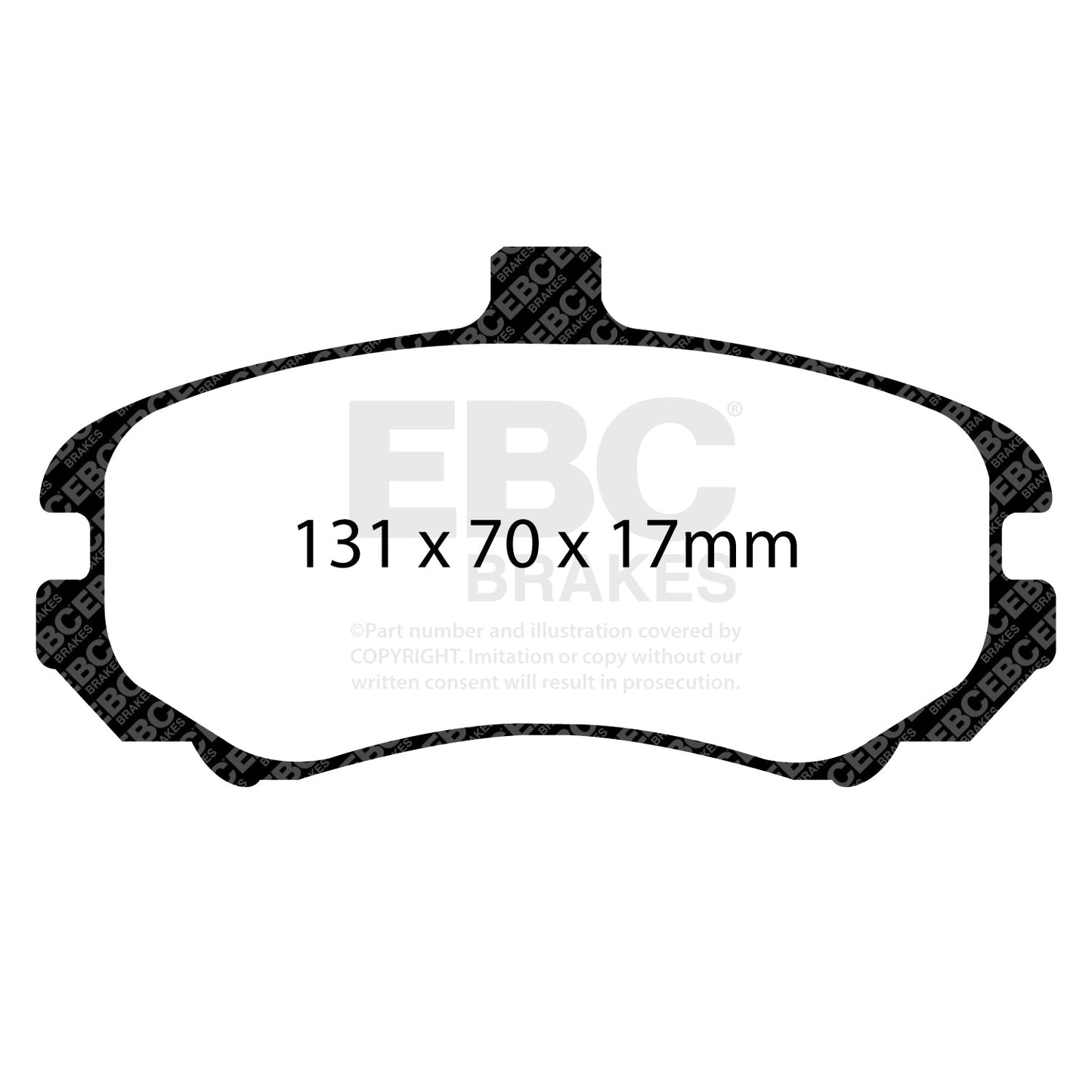 EBC Brakes Pad and Disc Kit (PDKF925)
