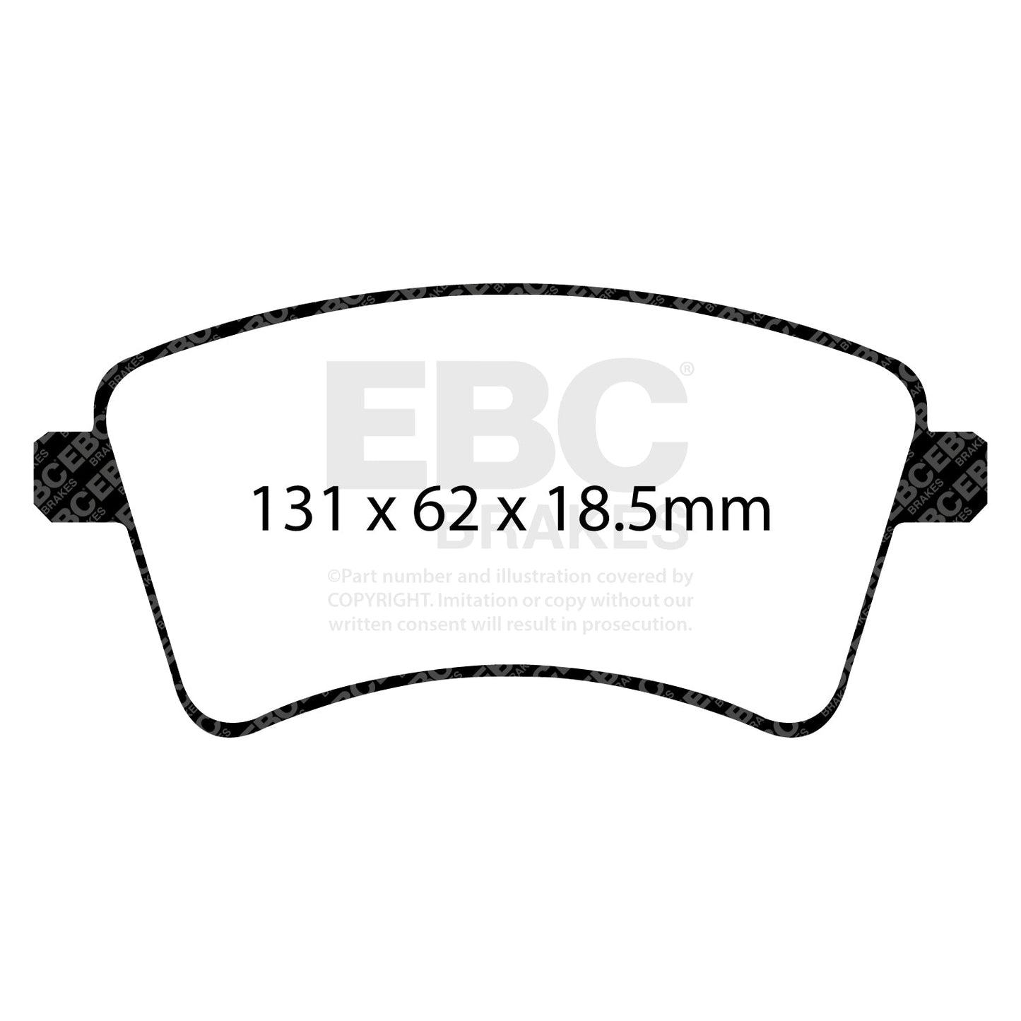 EBC Brakes Pad  and  Disc Kit (PD01KF903)