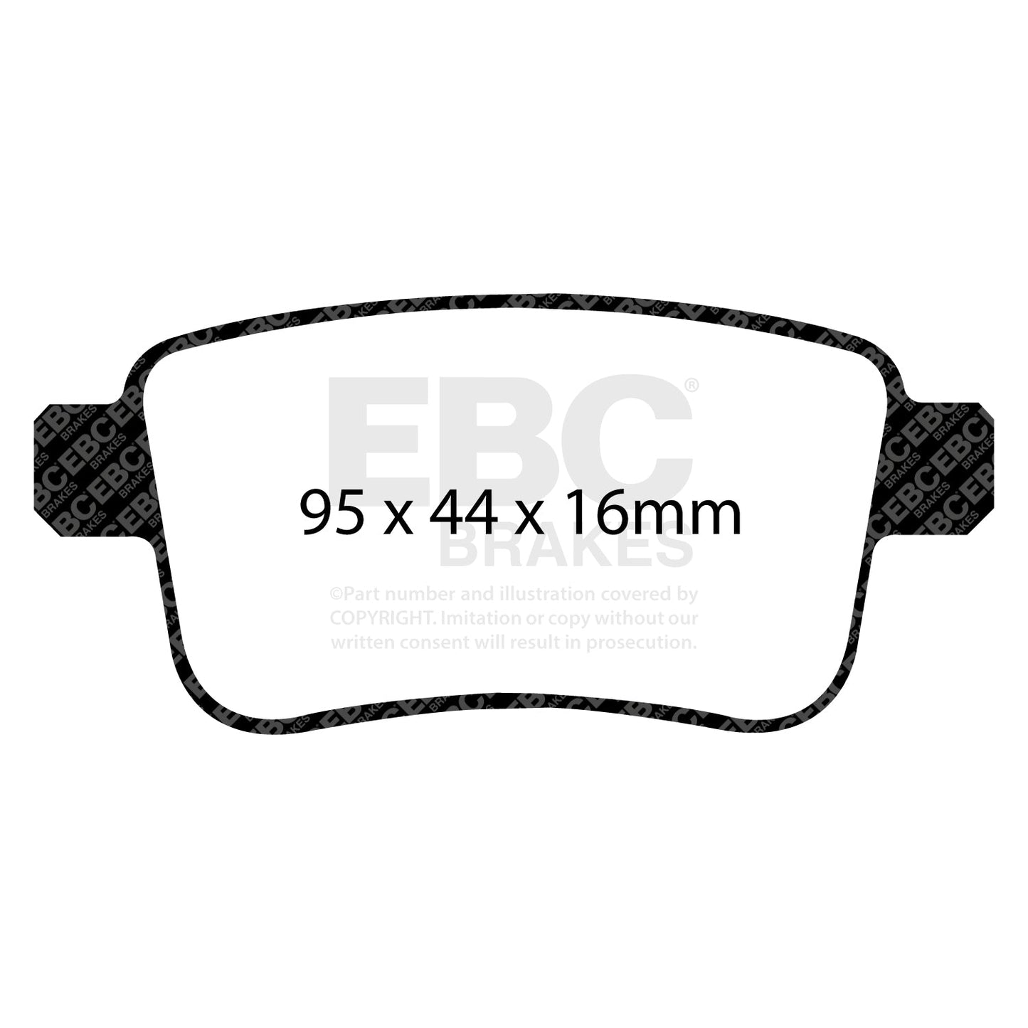 EBC Brakes Pad and Disc Kit (PDKR1020)