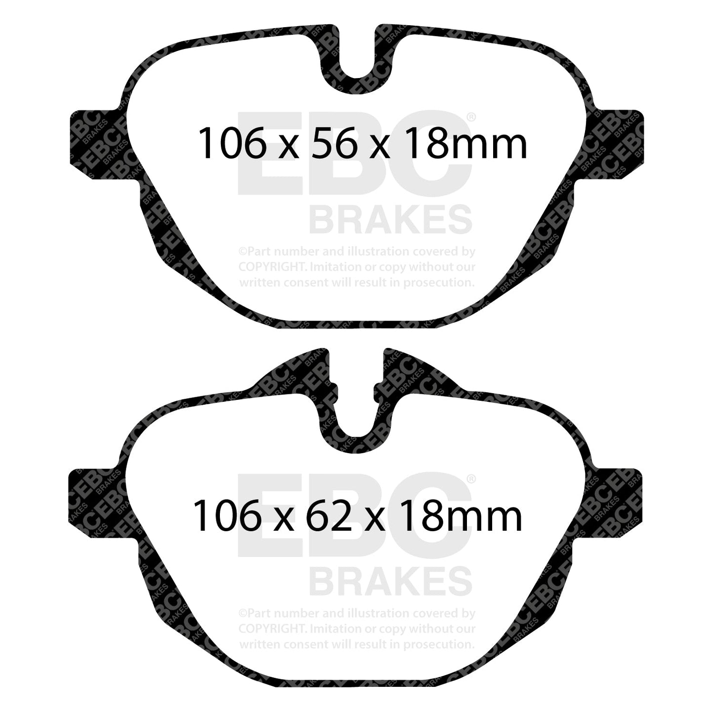 EBC Brakes Pad and Disc Kit (PD03KR170)
