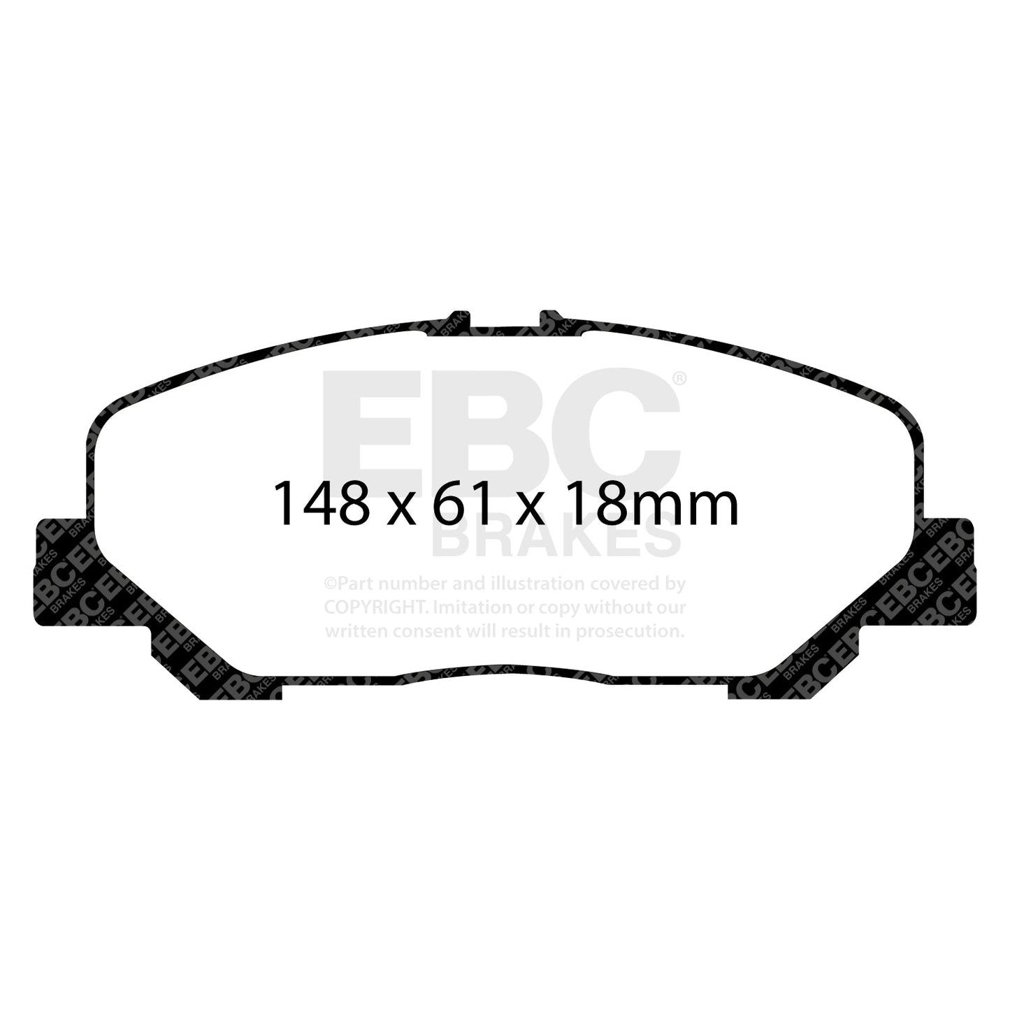 EBC Brakes Pad and Disc Full vehicle Kit (PD40K2318)