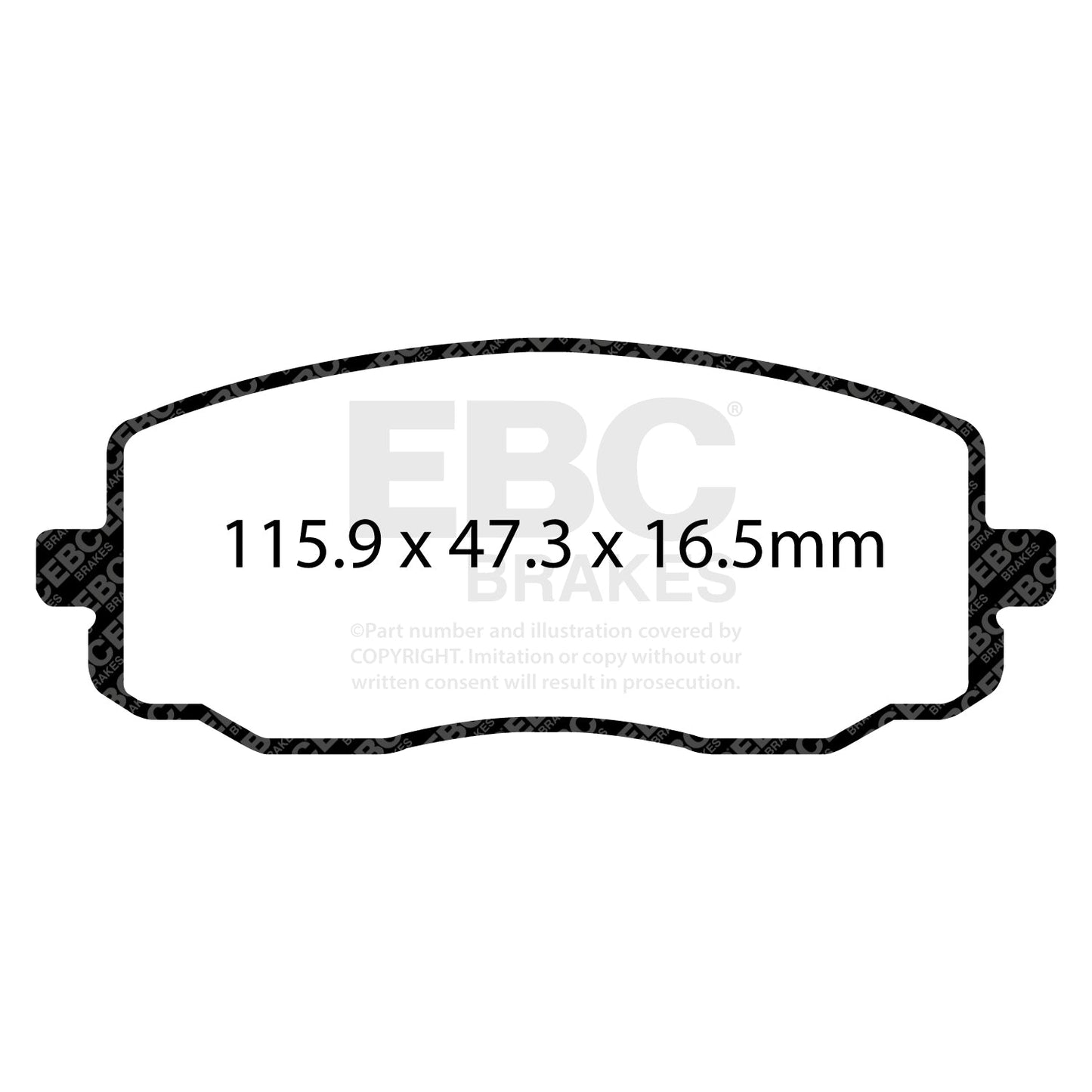 EBC Brakes Pad and Disc Kit (PDKF930)