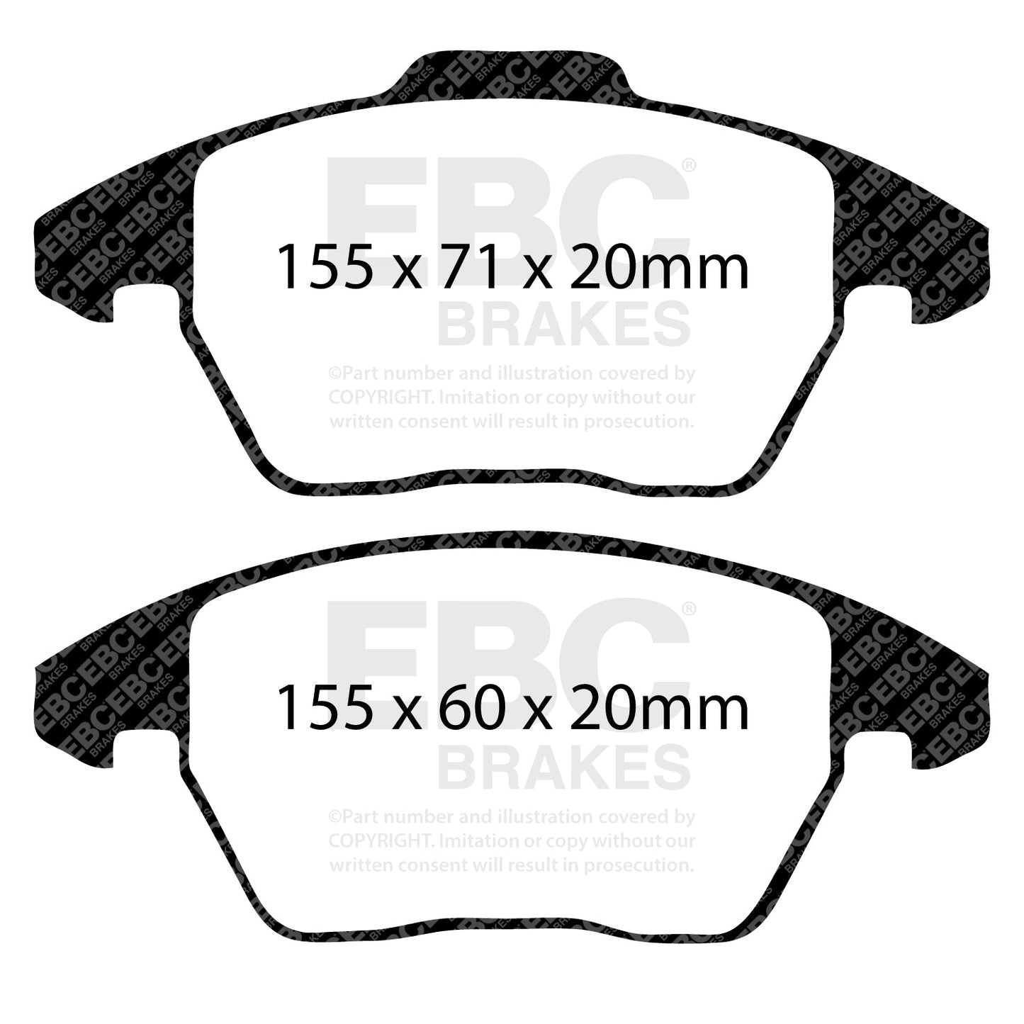 EBC Brakes Pad and Disc Kit (PD03KF363)