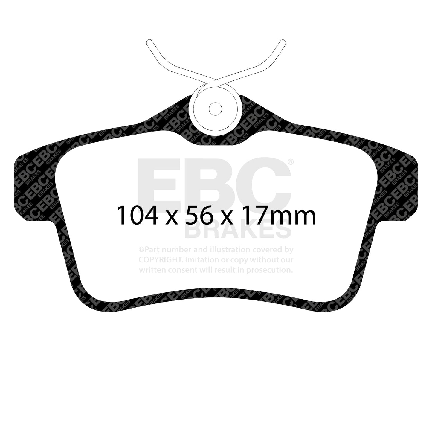 EBC Brakes Pad  and  Disc Kit (PD01KR240)