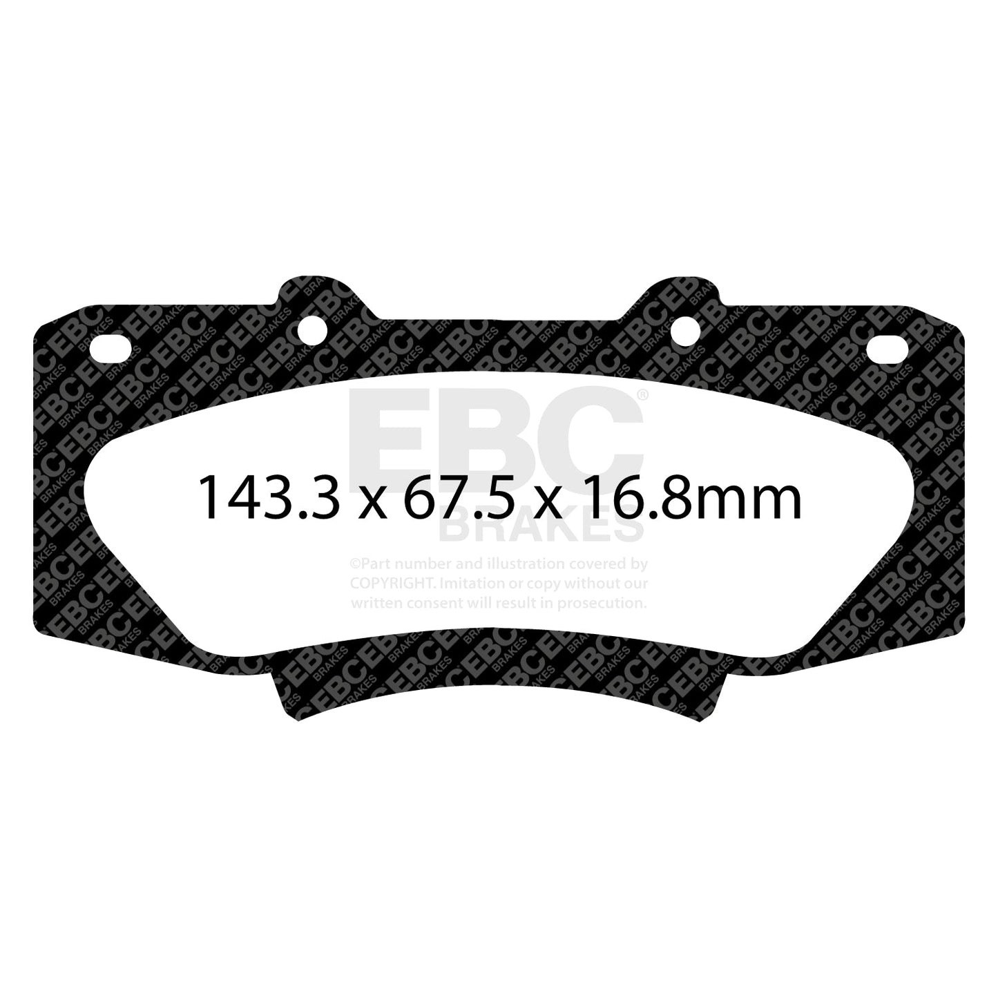 EBC Brakes Pad  and  Disc Kit (PD01KF1512)
